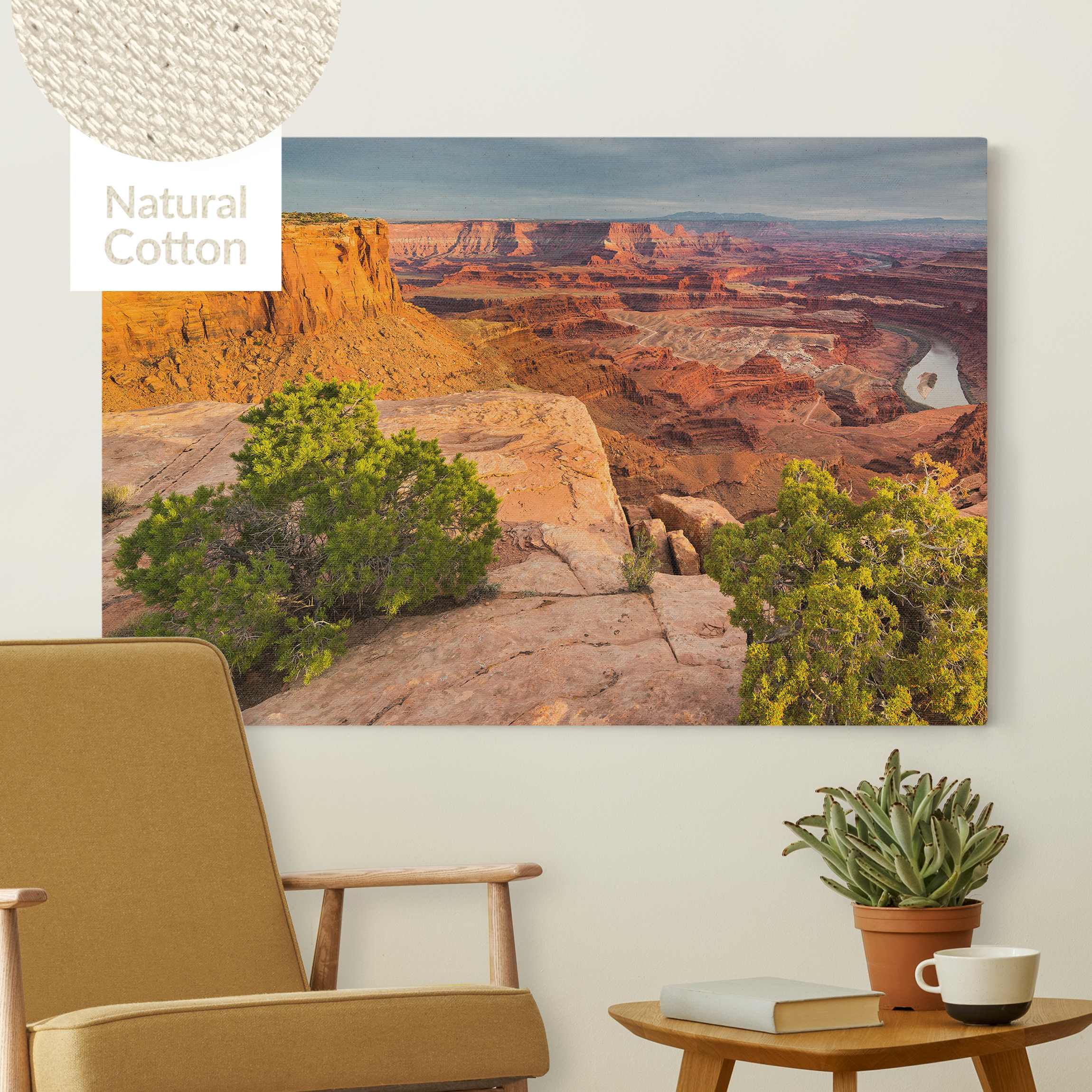 Leinwandbild auf Naturcanvas Dead Horse Point Canyonlands National Park USA
