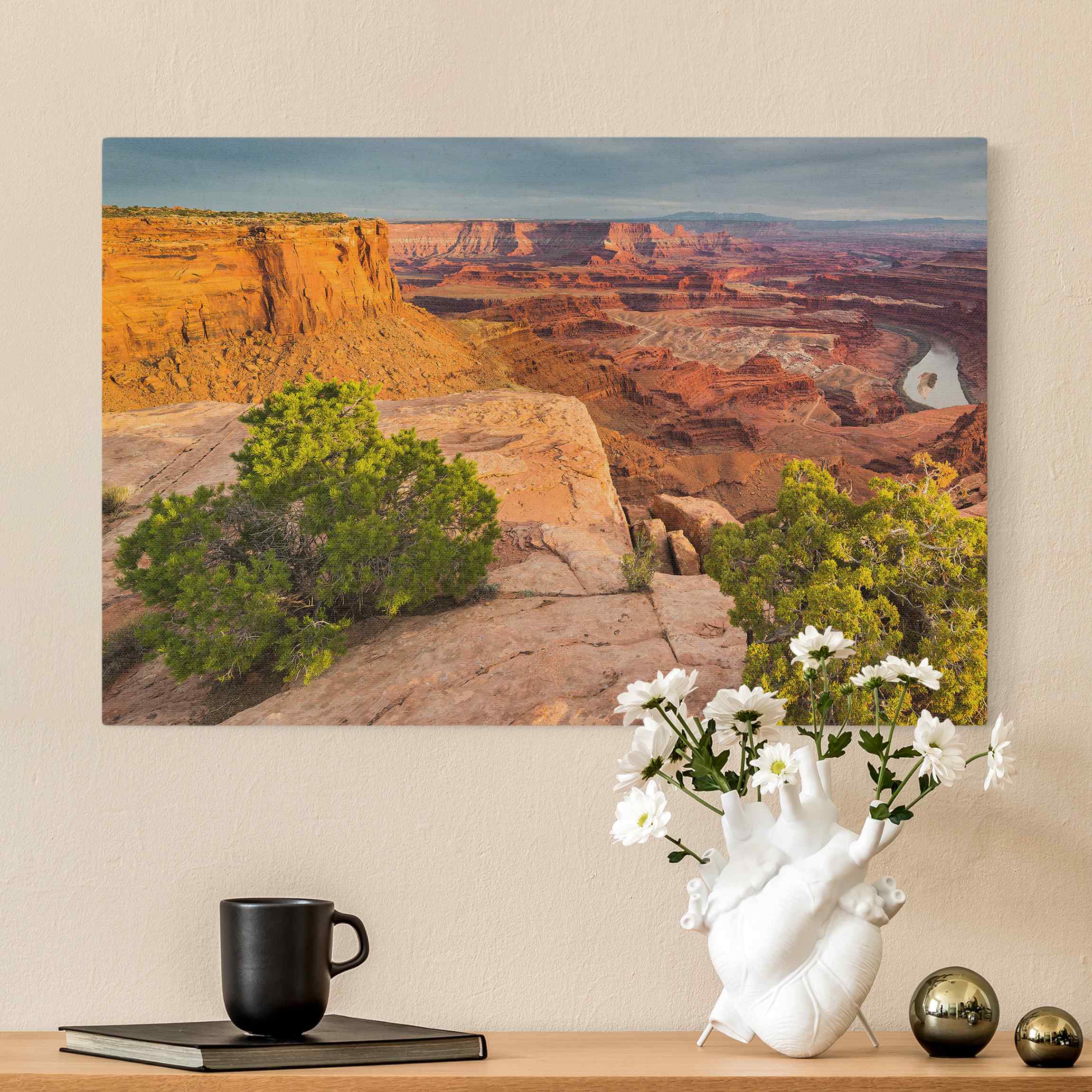 Leinwandbild auf Naturcanvas Dead Horse Point Canyonlands National Park USA