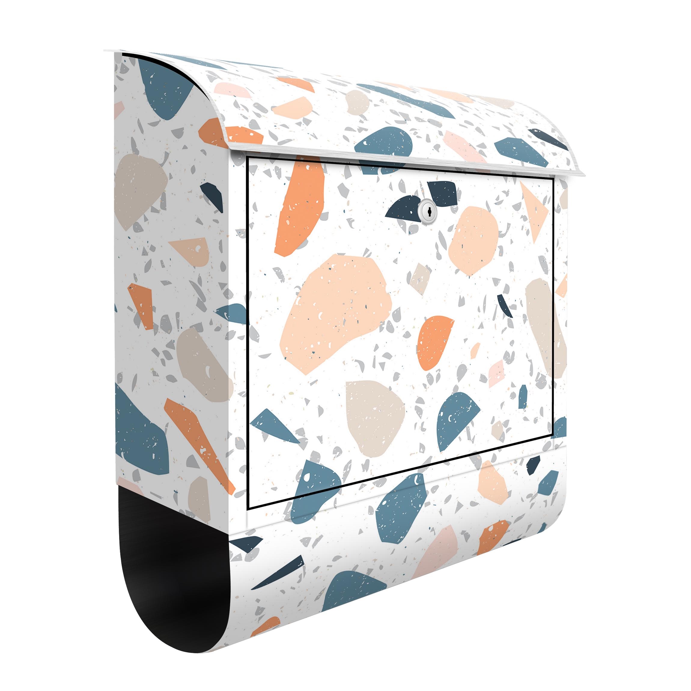 Briefkasten Detailliertes Terrazzo Muster Asti