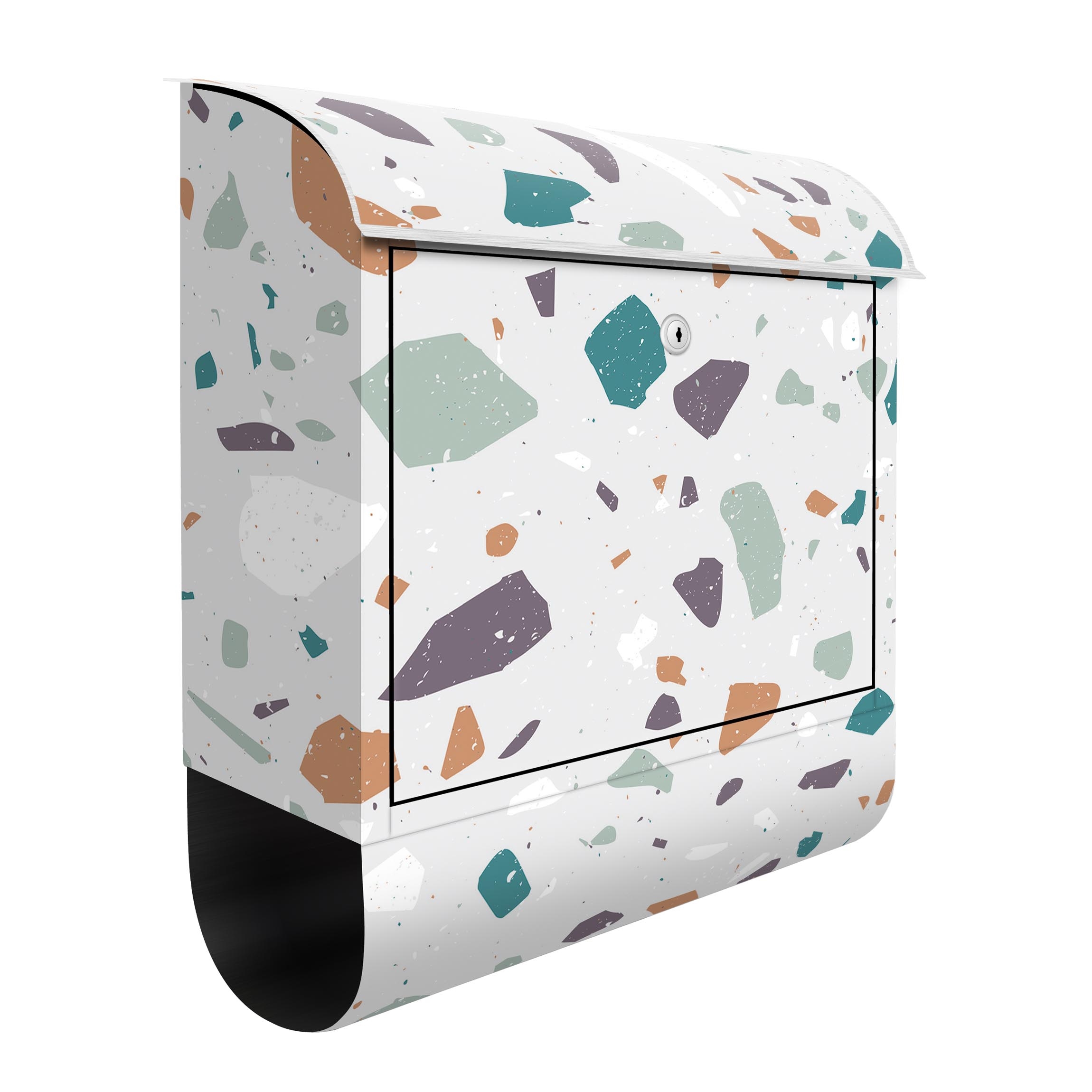 Briefkasten Detailliertes Terrazzo Muster Grosseto