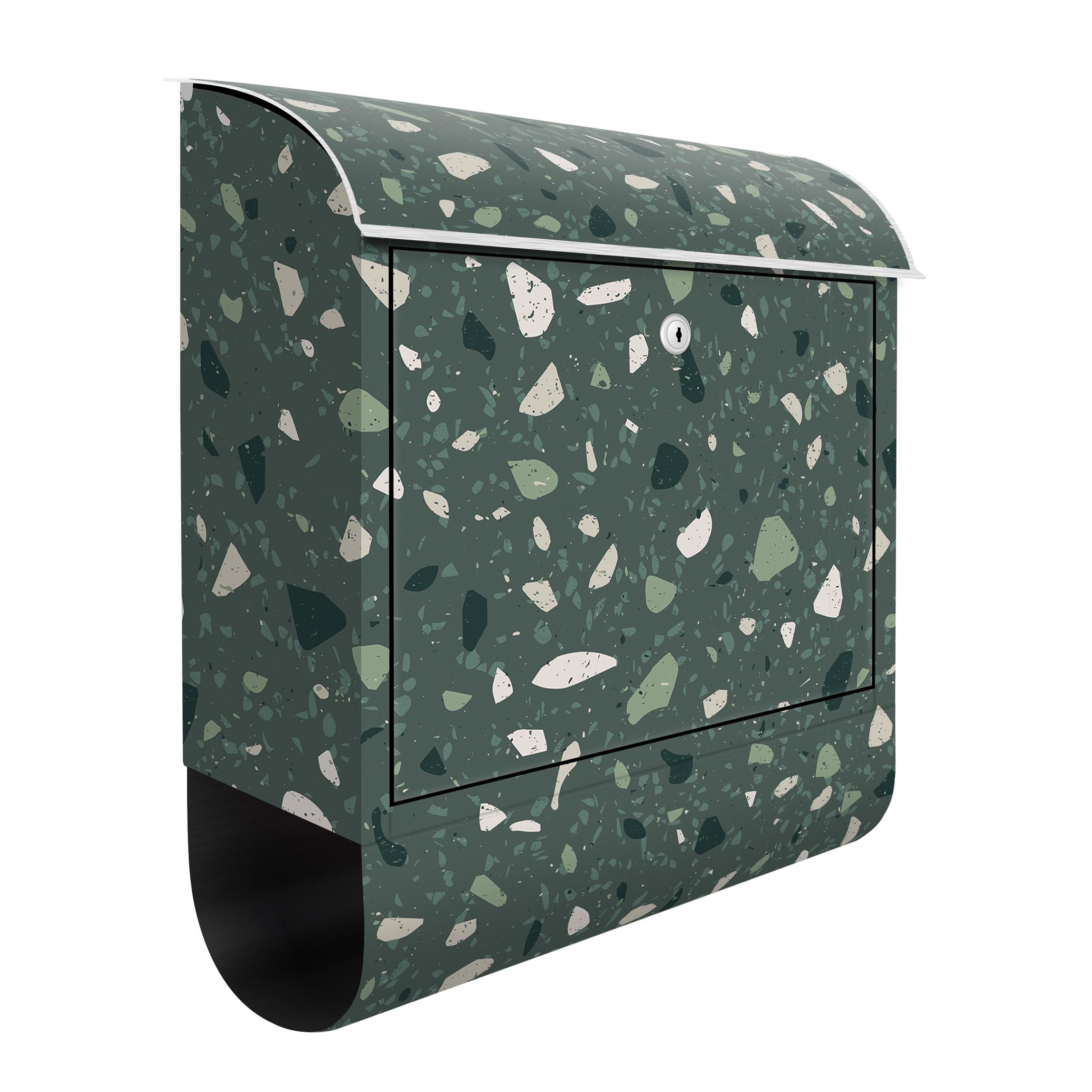 Briefkasten Detailliertes Terrazzo Muster Messina