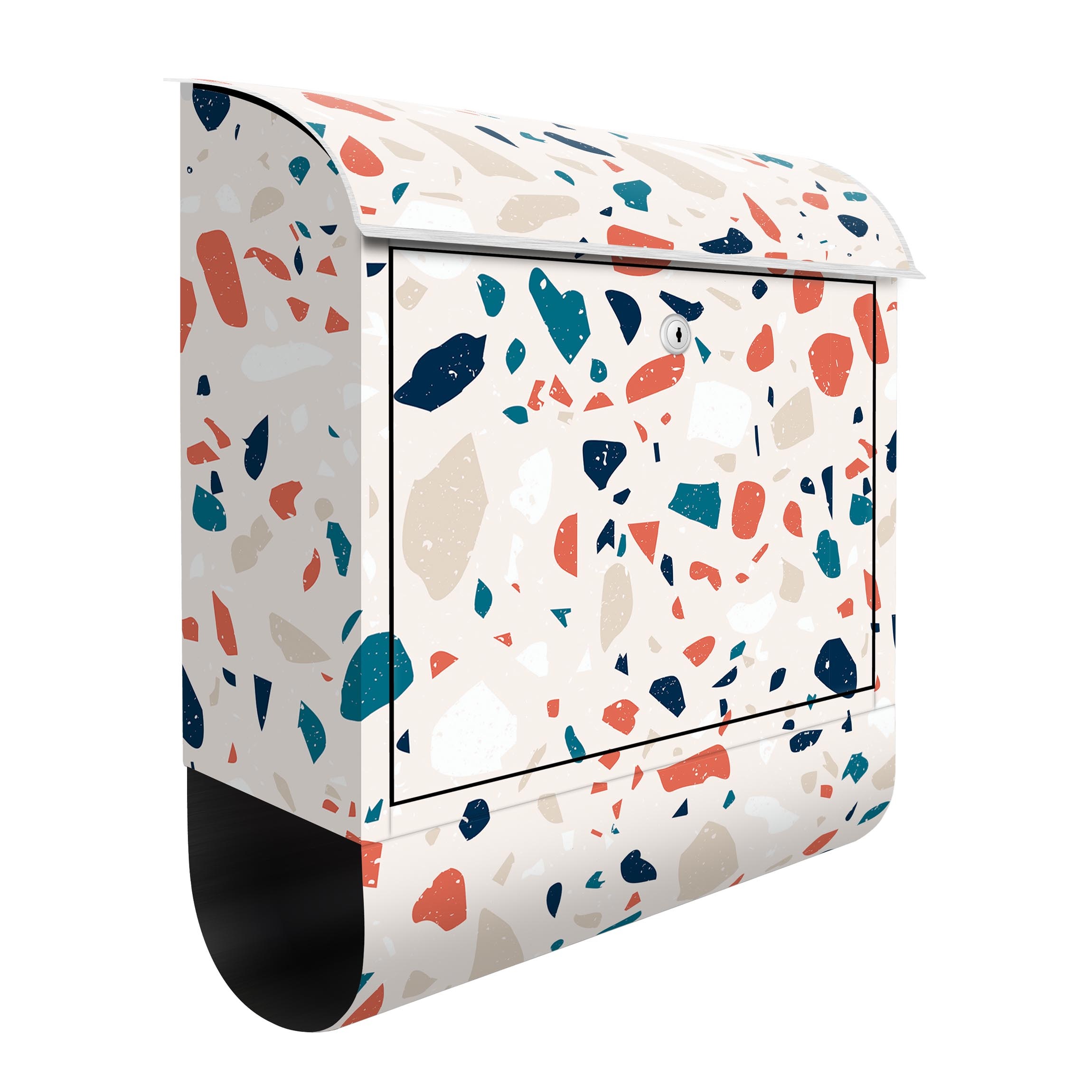 Briefkasten Detailliertes Terrazzo Muster Torino