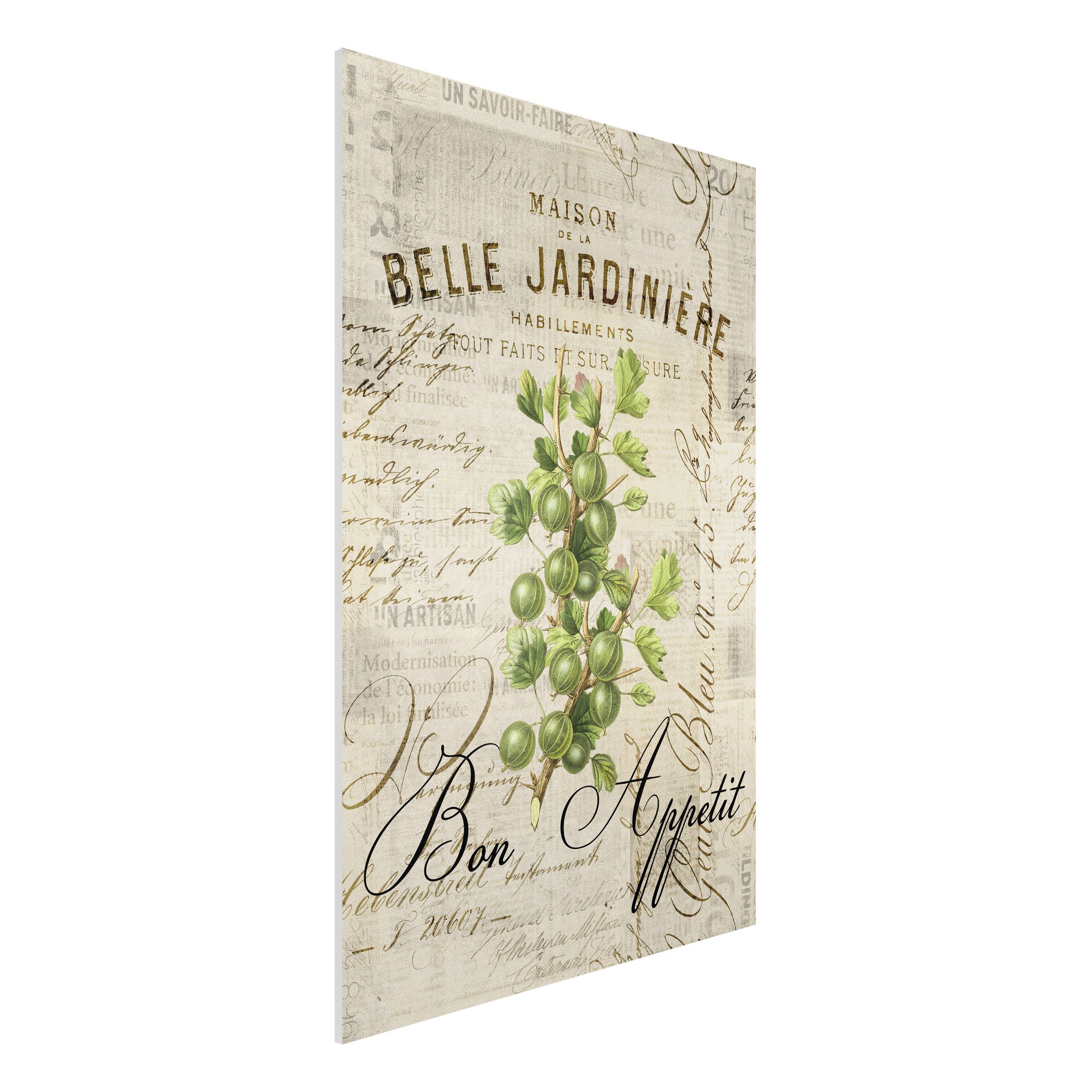 Forexbild Shabby Chic Collage - Stachelbeere