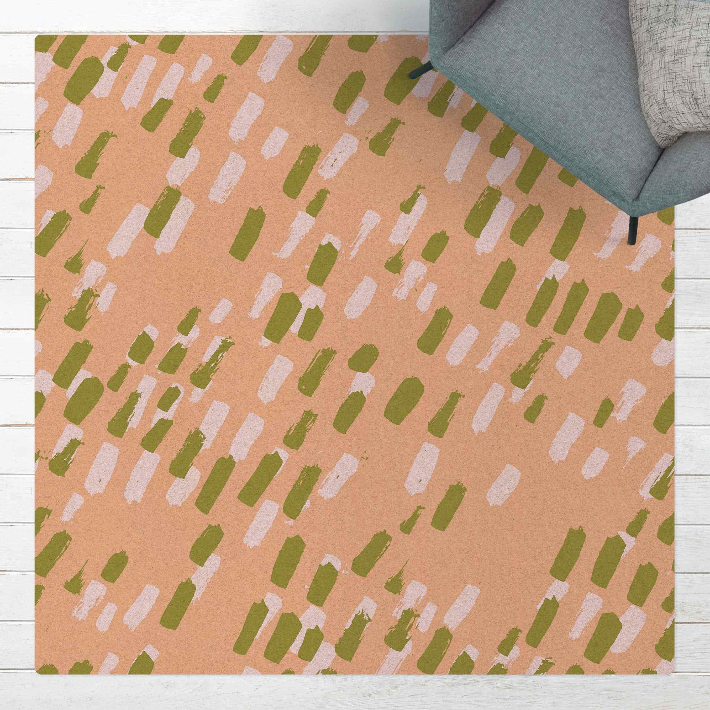 Kork-Teppich Dicker Borstenpinsel Taunus