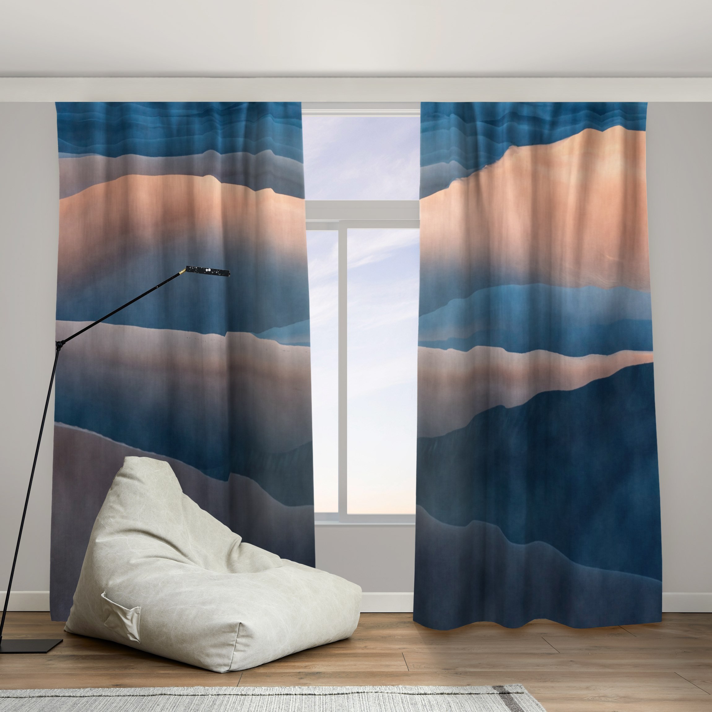 Vorhang Die Farben der Wüste