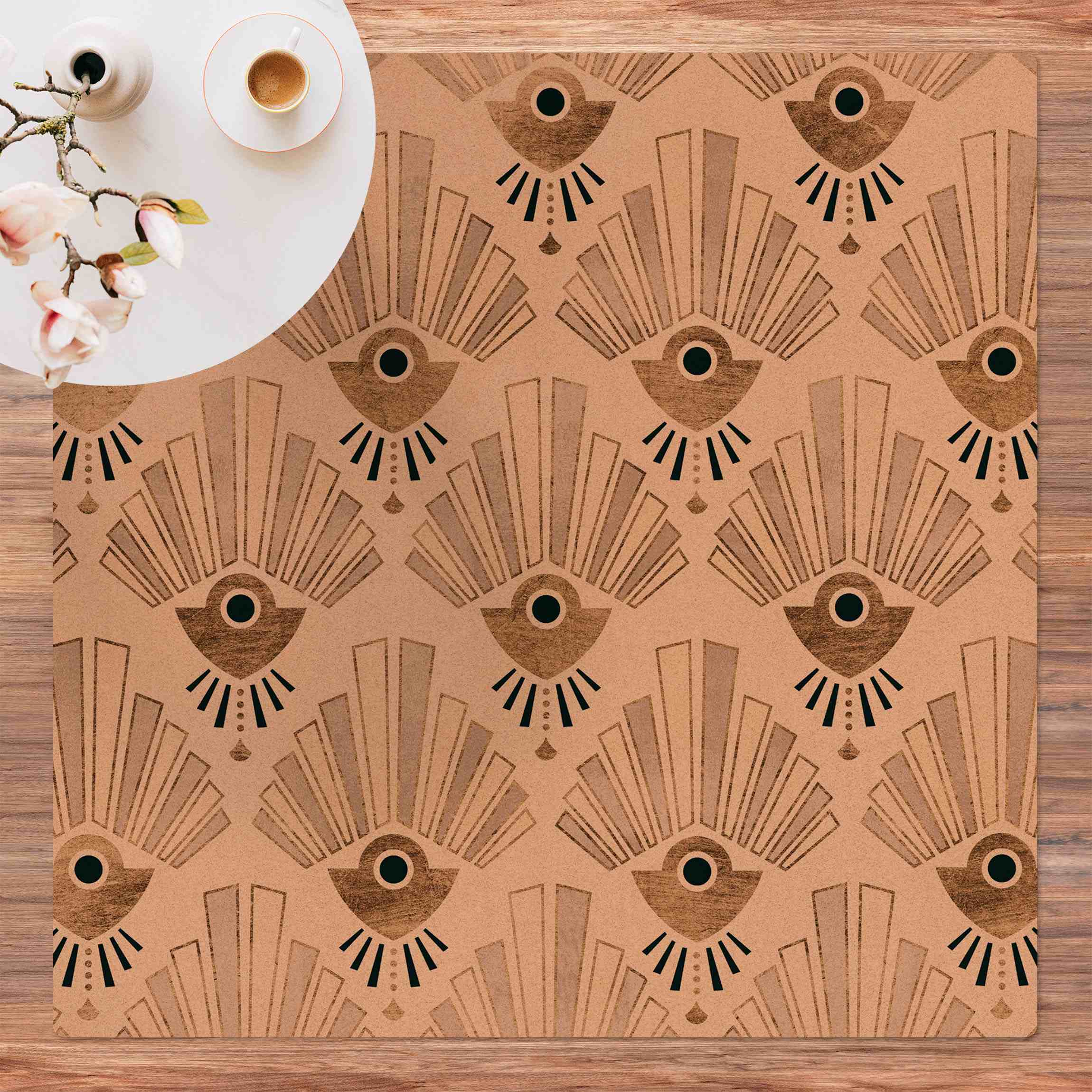 Kork-Teppich Die goldenen Zwanziger III