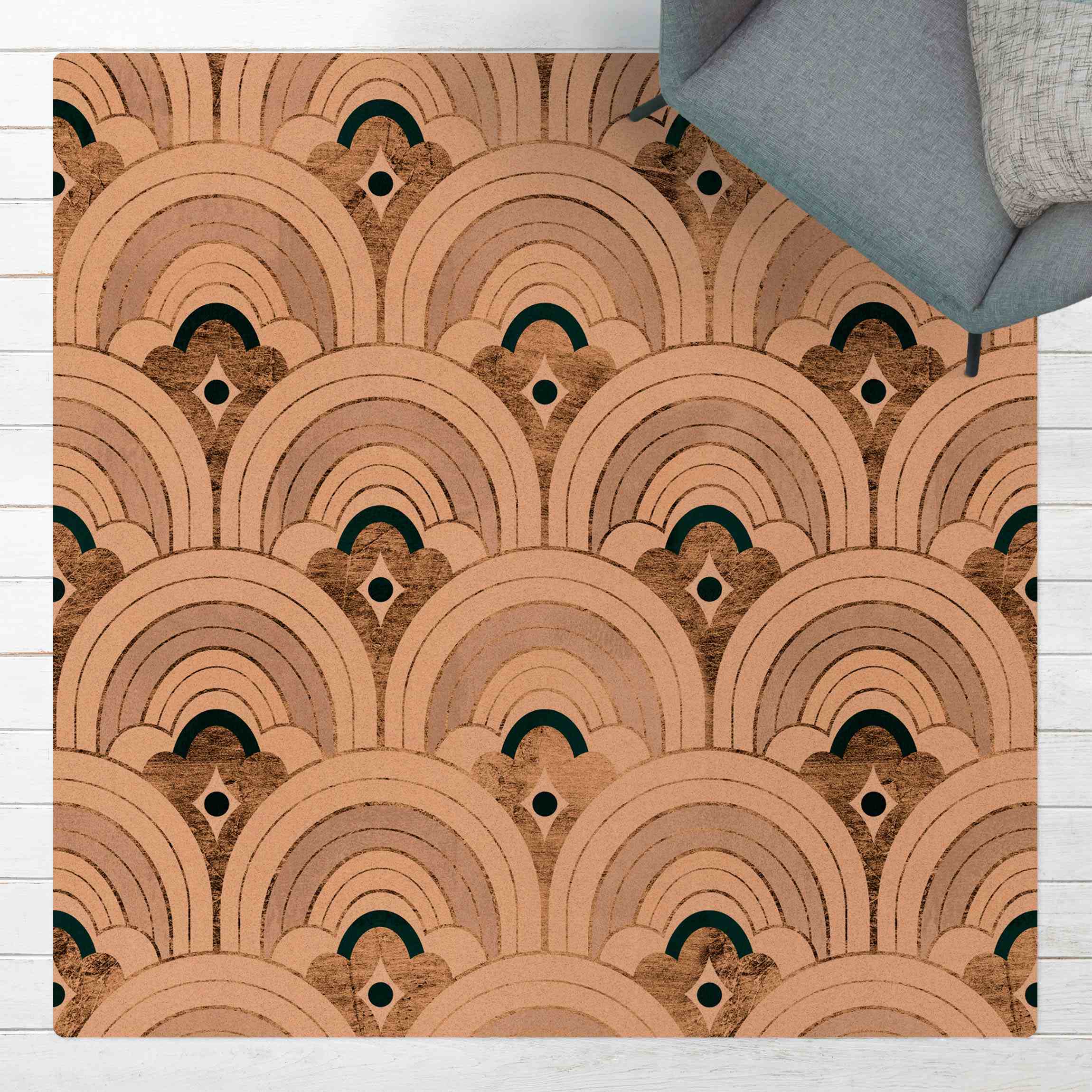 Kork-Teppich Die goldenen Zwanziger IV