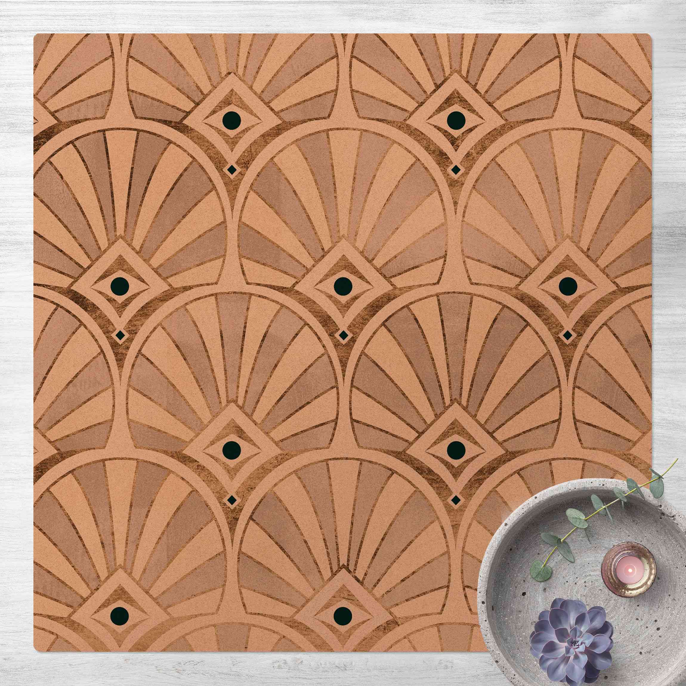 Kork-Teppich Die goldenen Zwanziger