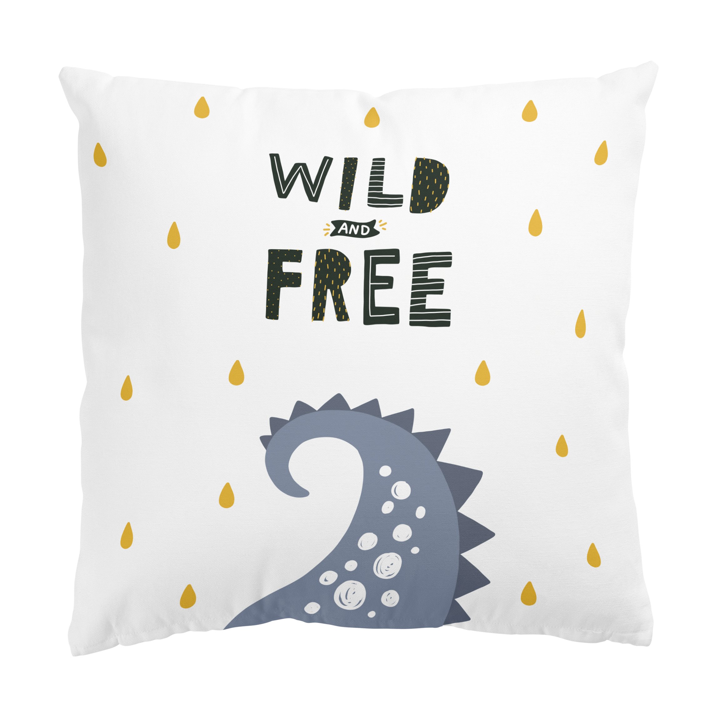 Dekokissen Dino Liebe - Wild and Free