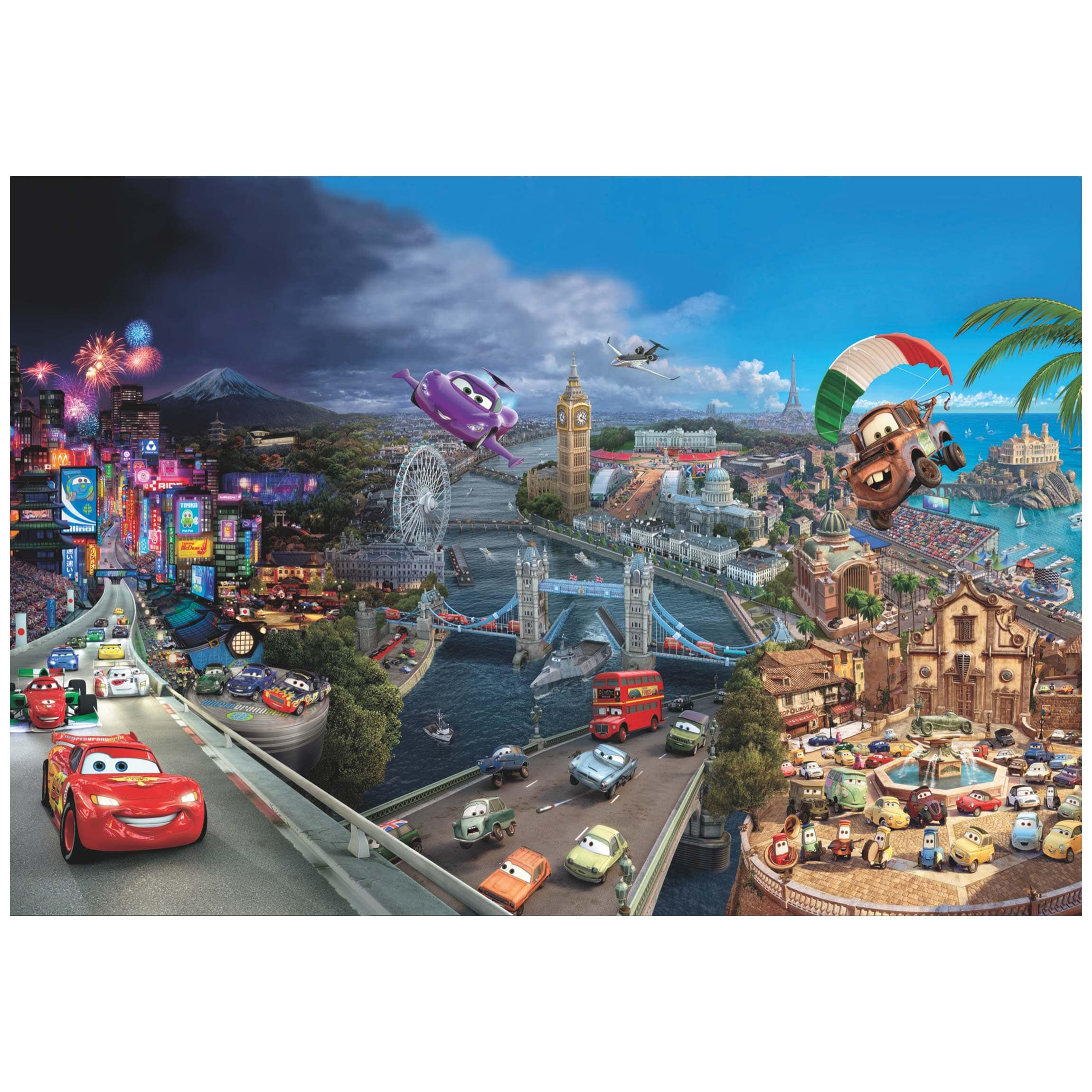 Fototapete Disney Cars - World