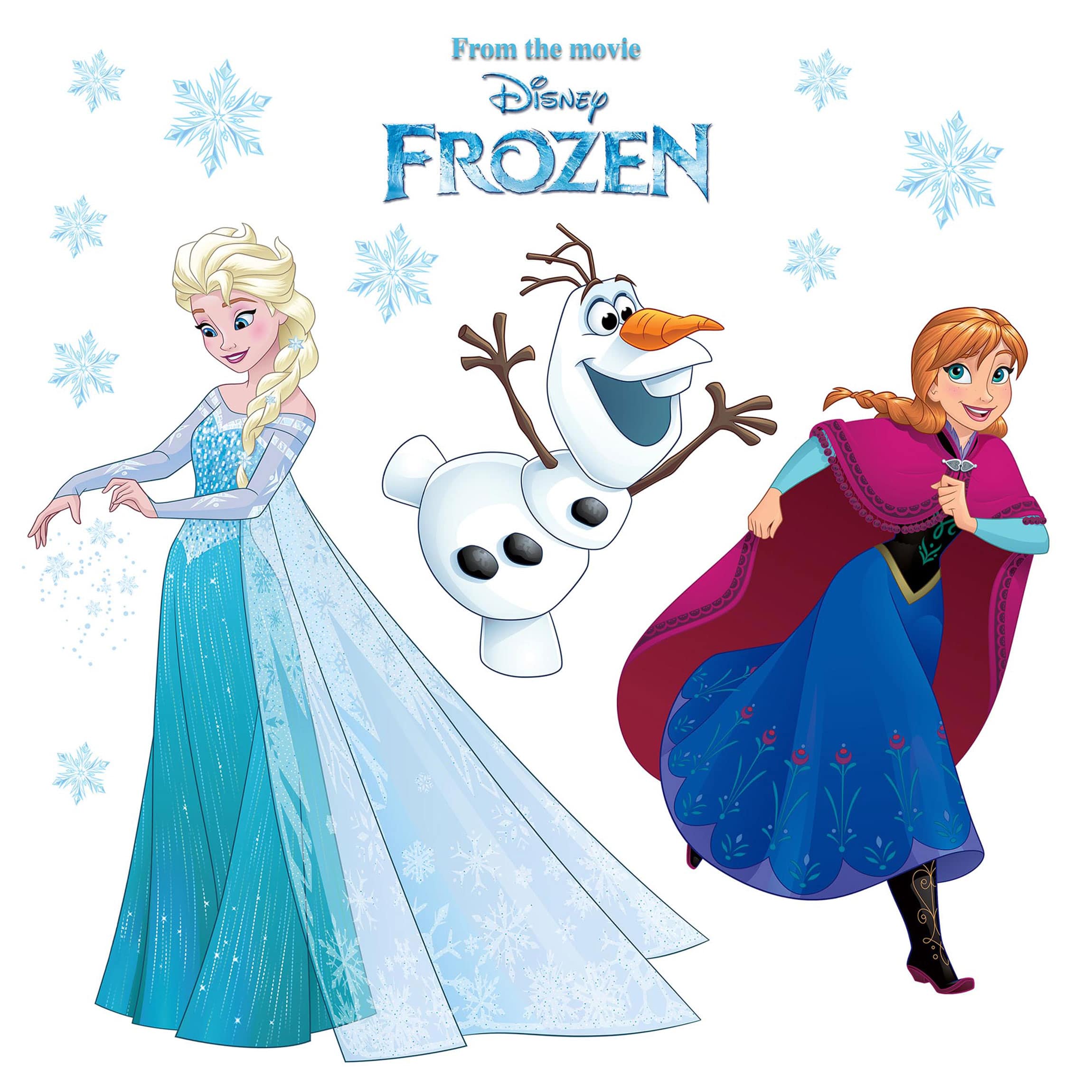 Fensteraufkleber Disney's Die Eiskönigin - Schneeflocke