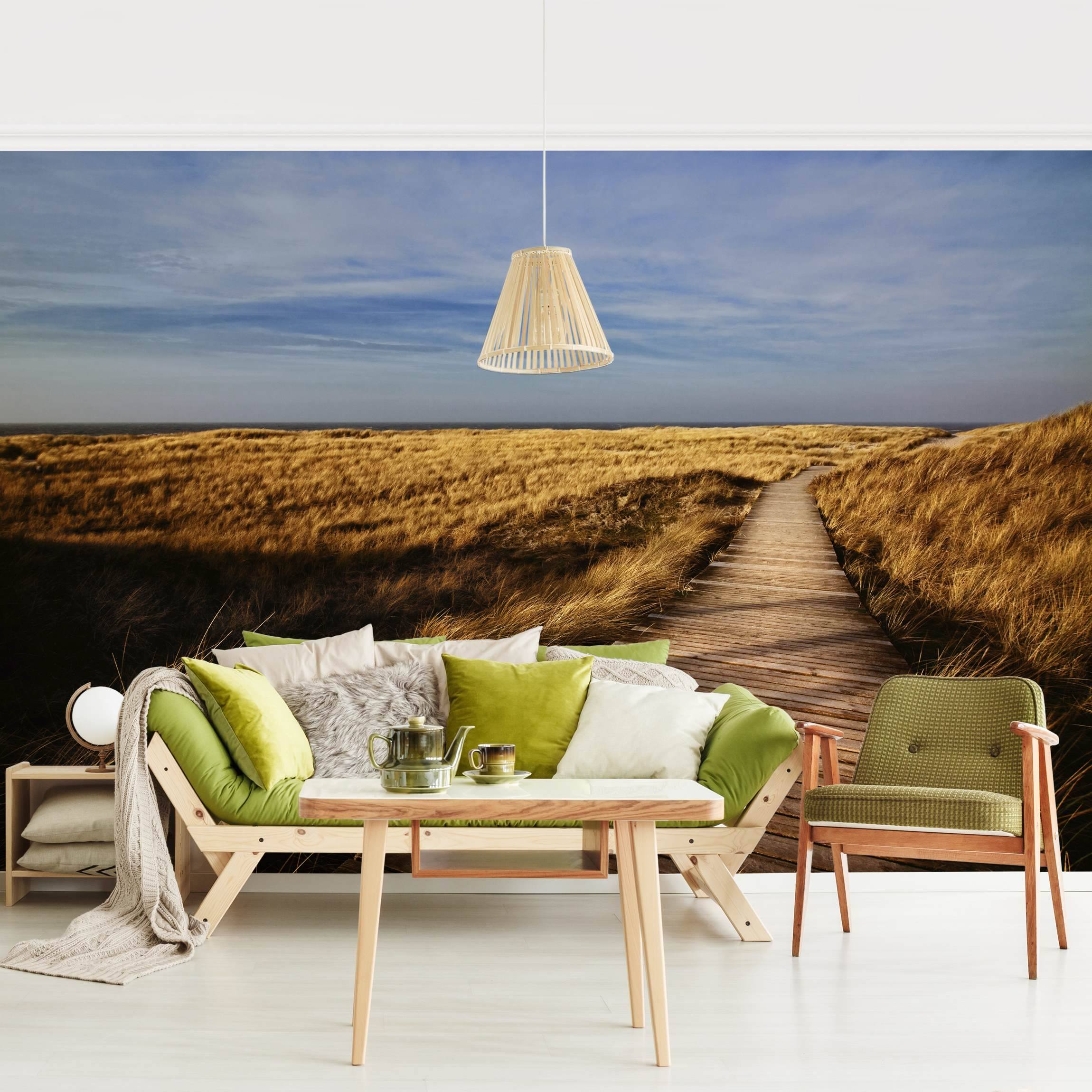 Fototapete Dünenweg auf Sylt