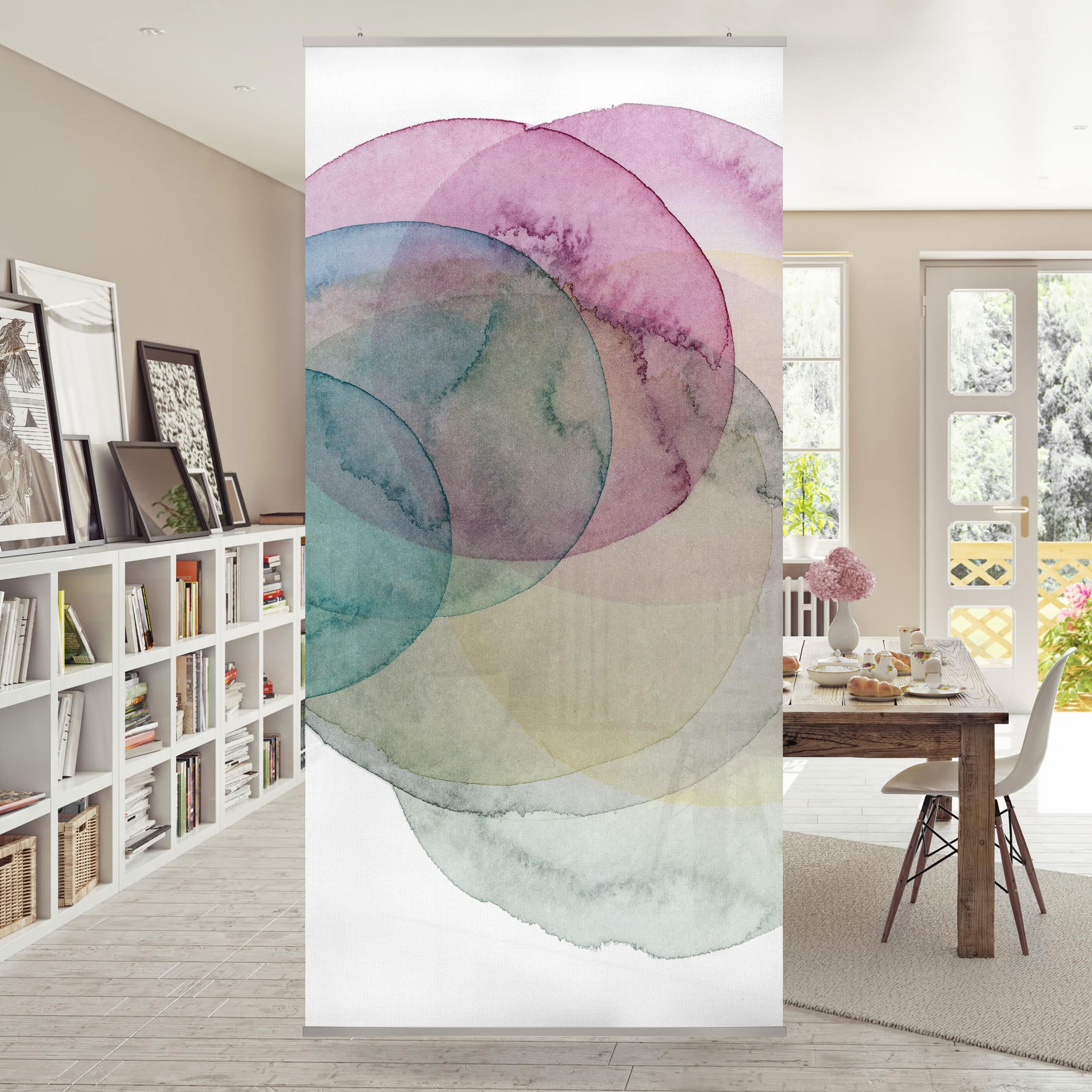 Raumteiler Urknall - rosa