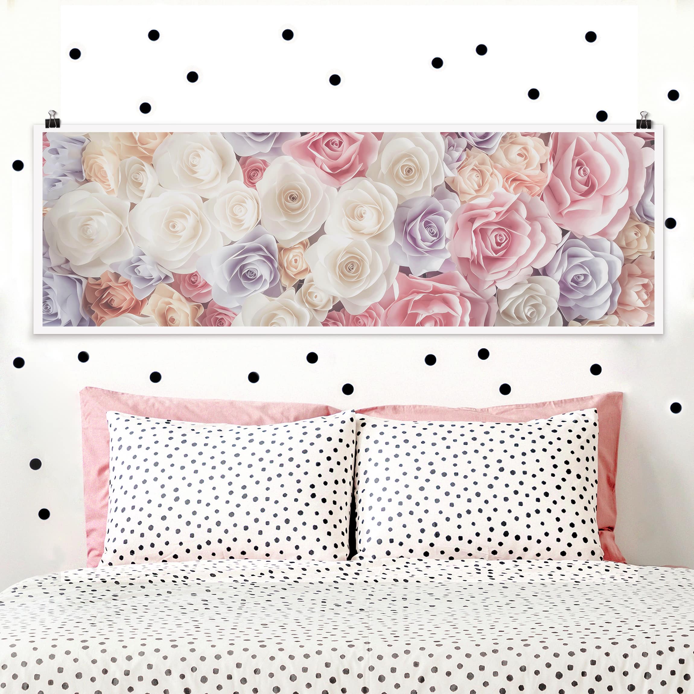 Panorama Poster Pastell Paper Art Rosen