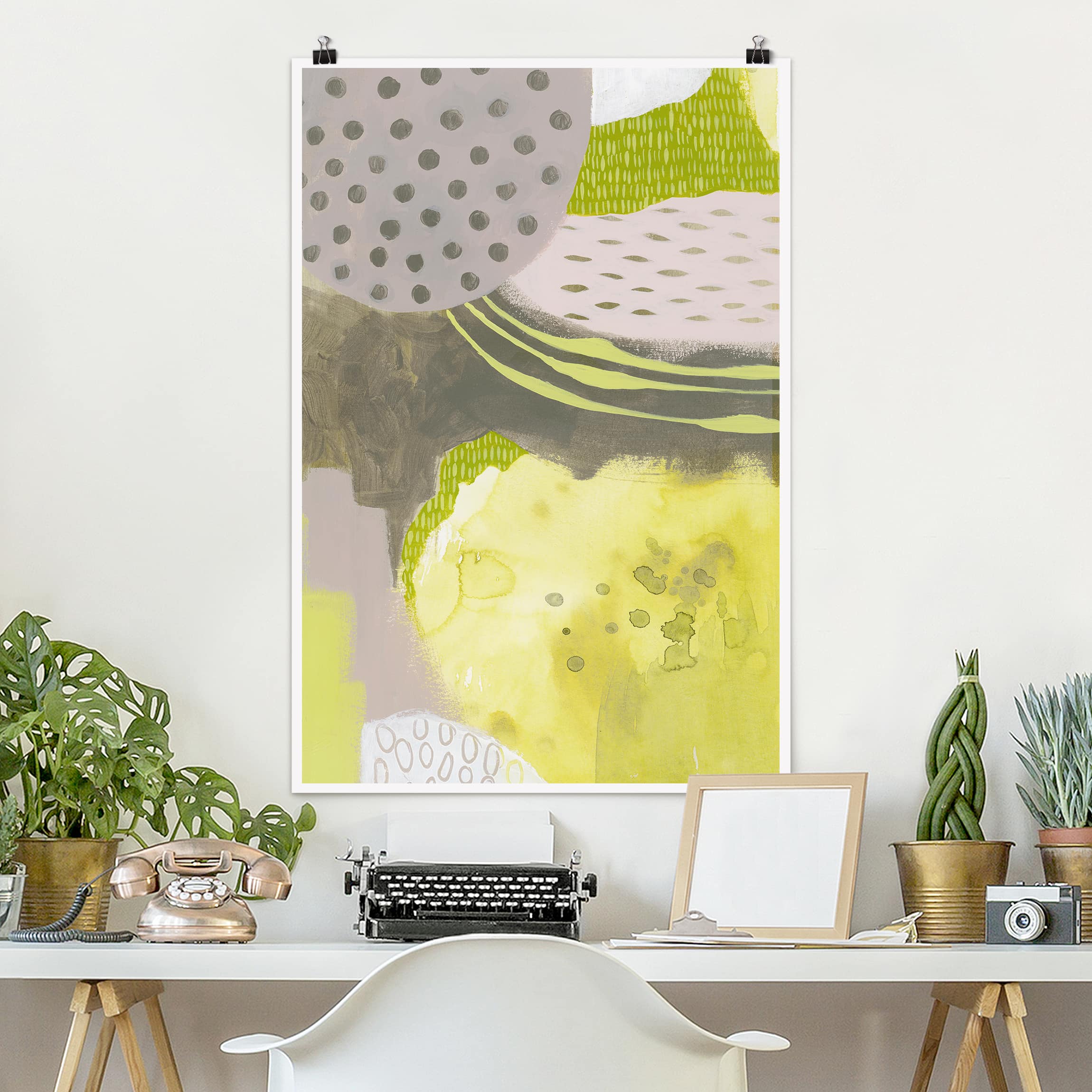 Poster - Hochformat Sonnenflecken II