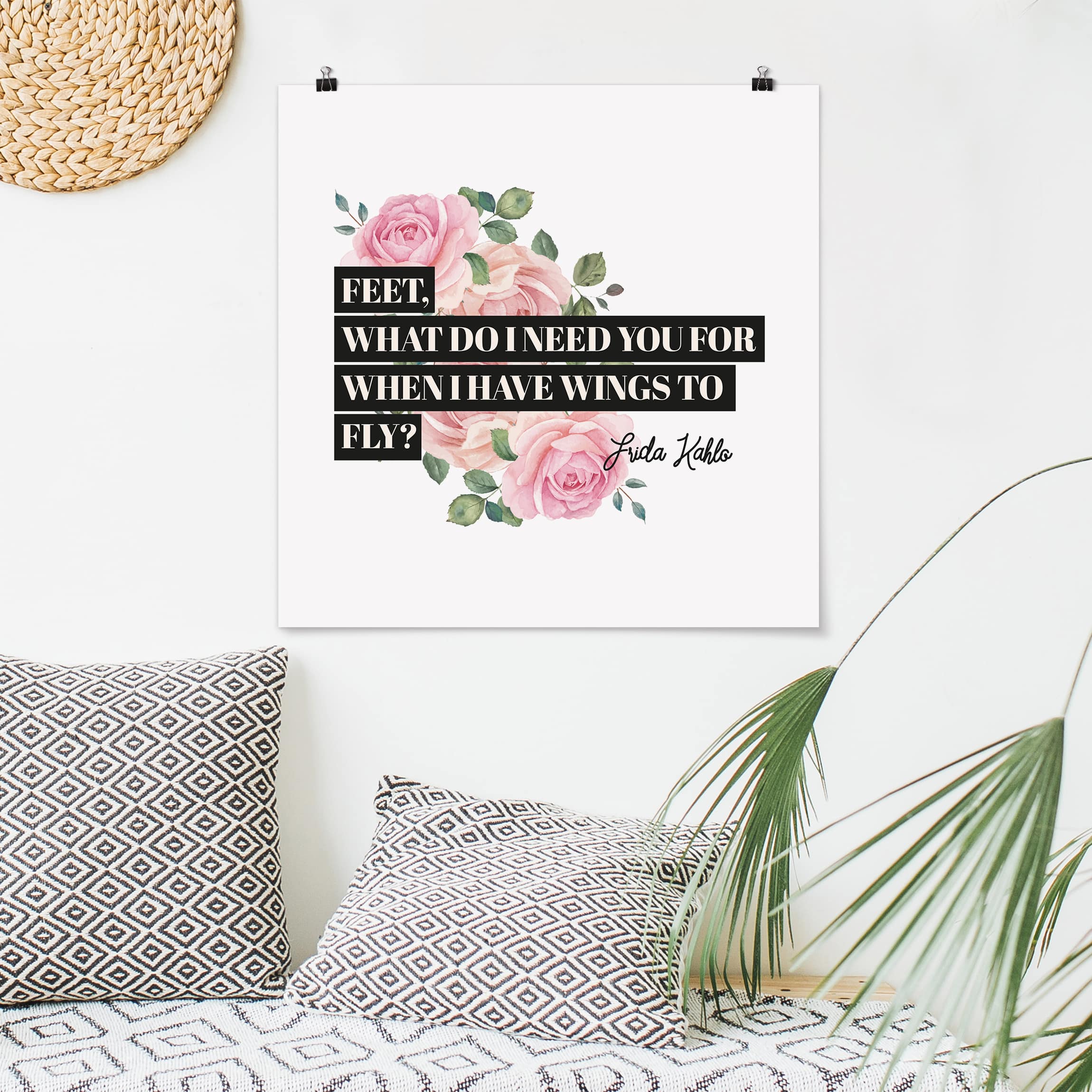Poster - Quadrat Feet what do i need you for