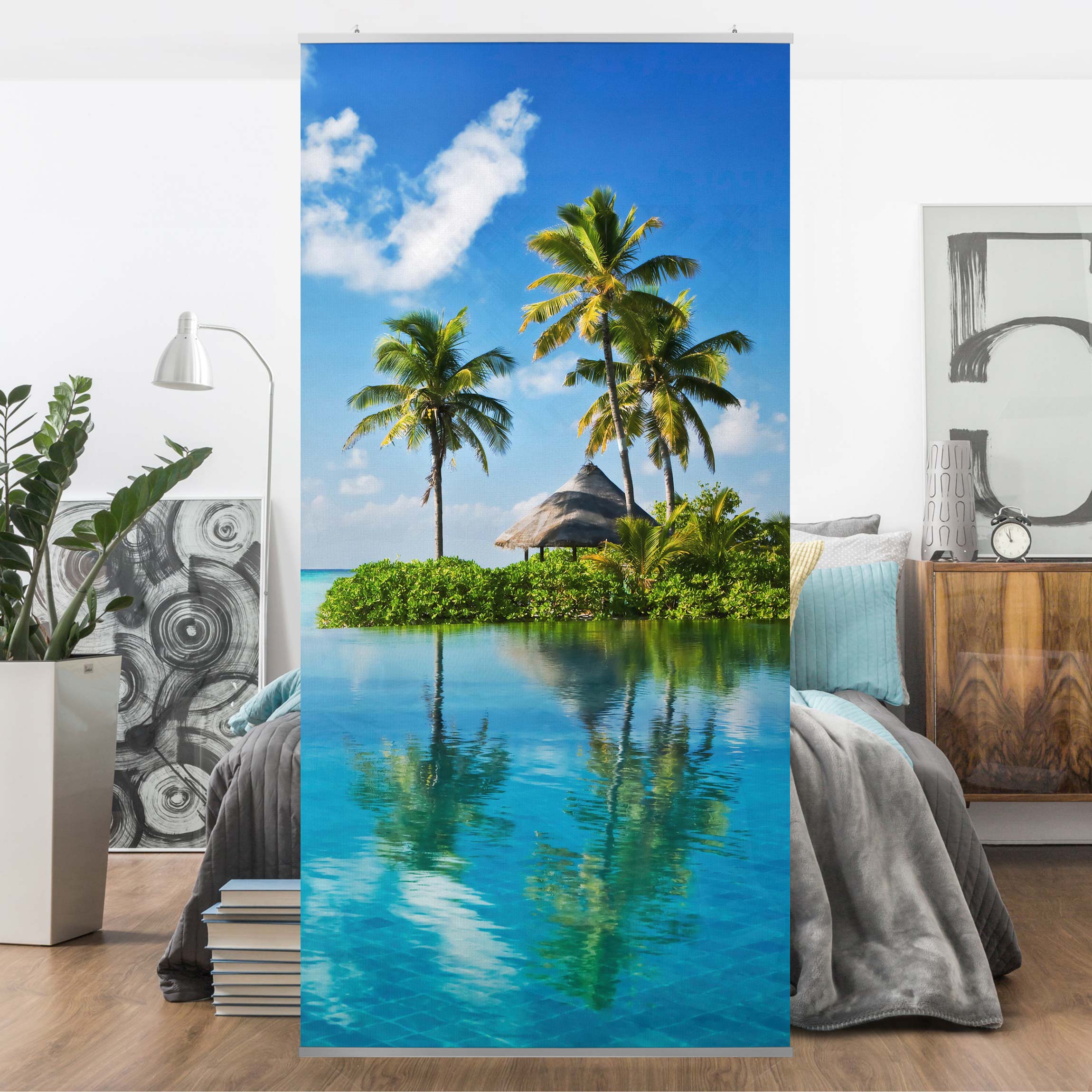 Raumteiler Tropisches Paradies