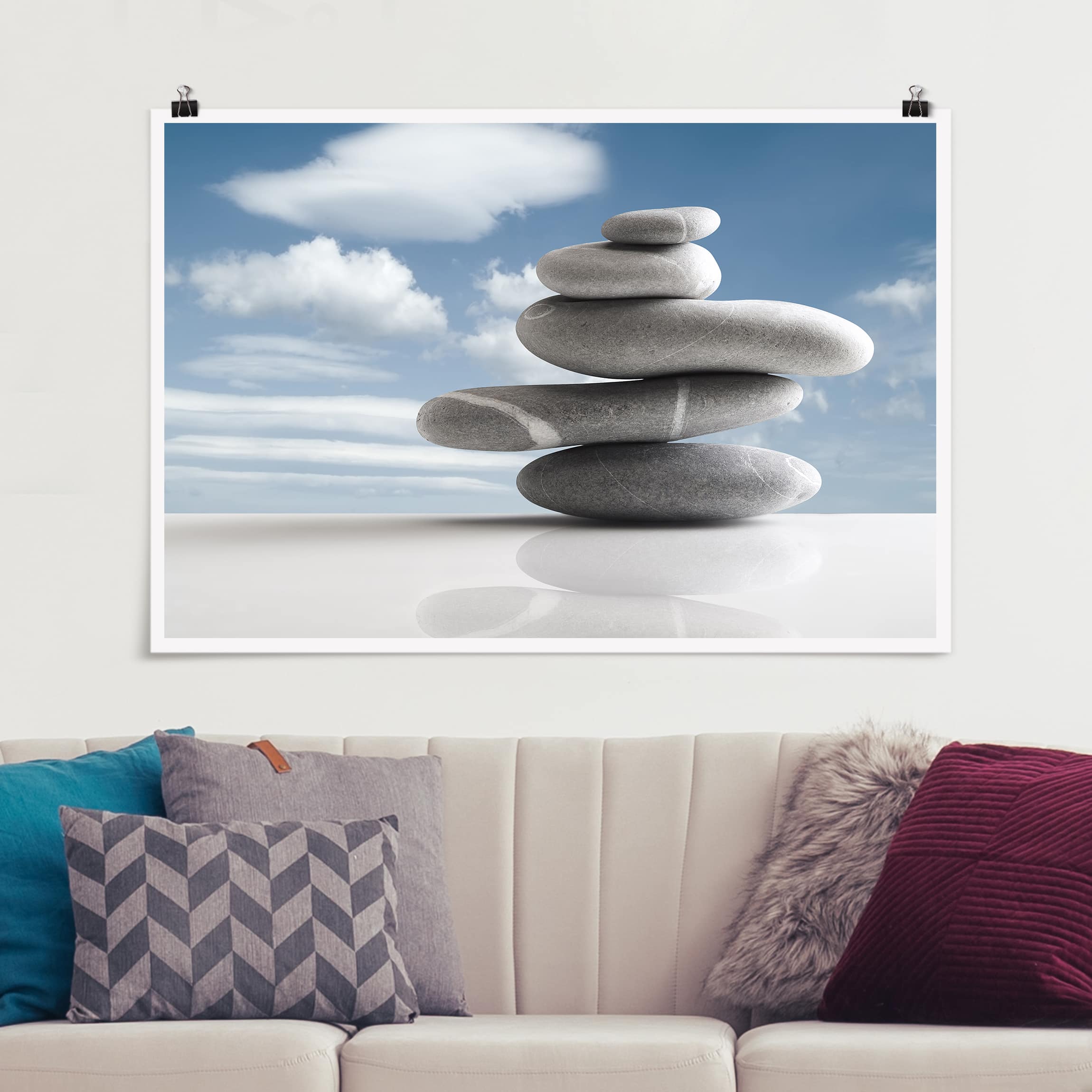 Poster - Querformat In Balance