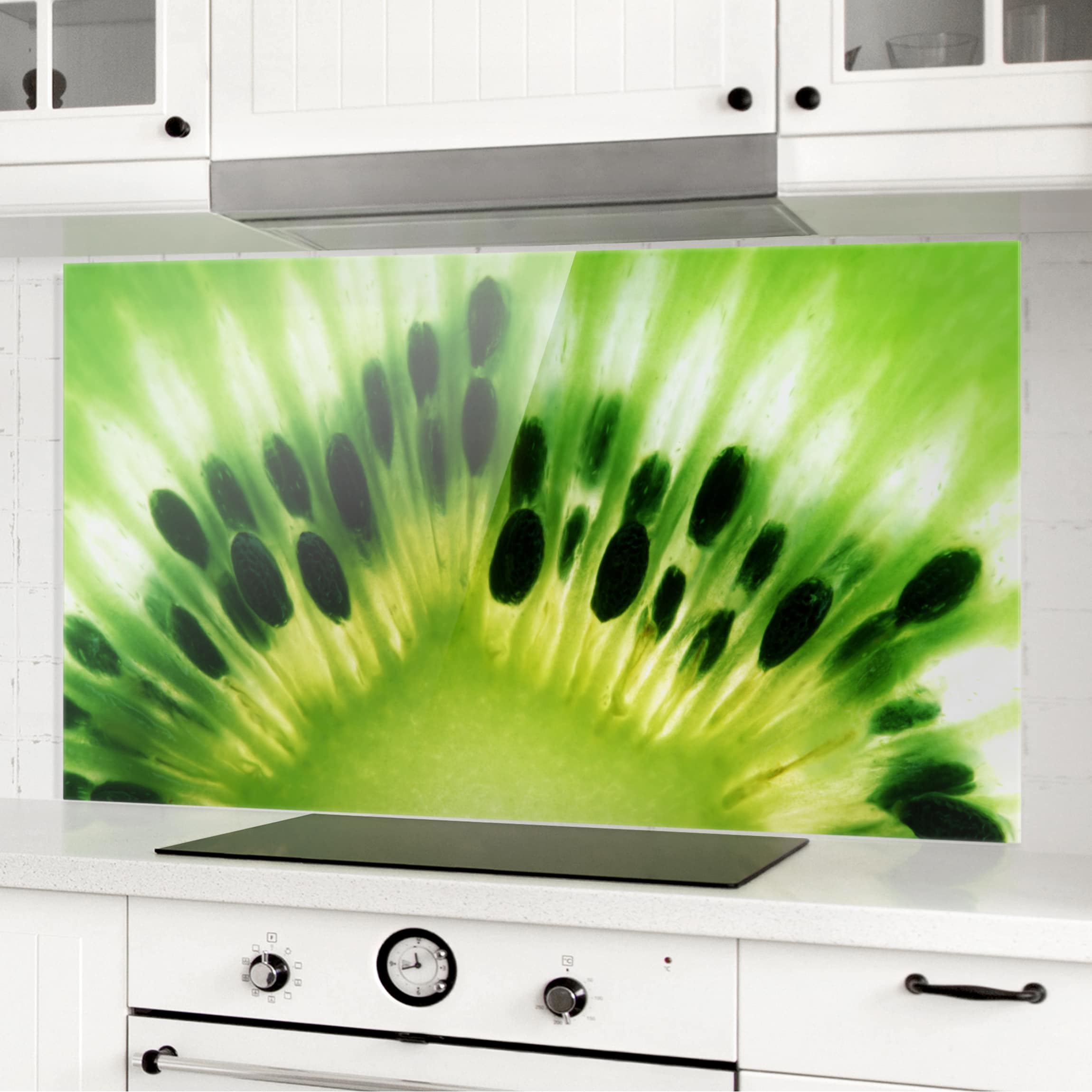 Glas Spritzschutz Shining Kiwi