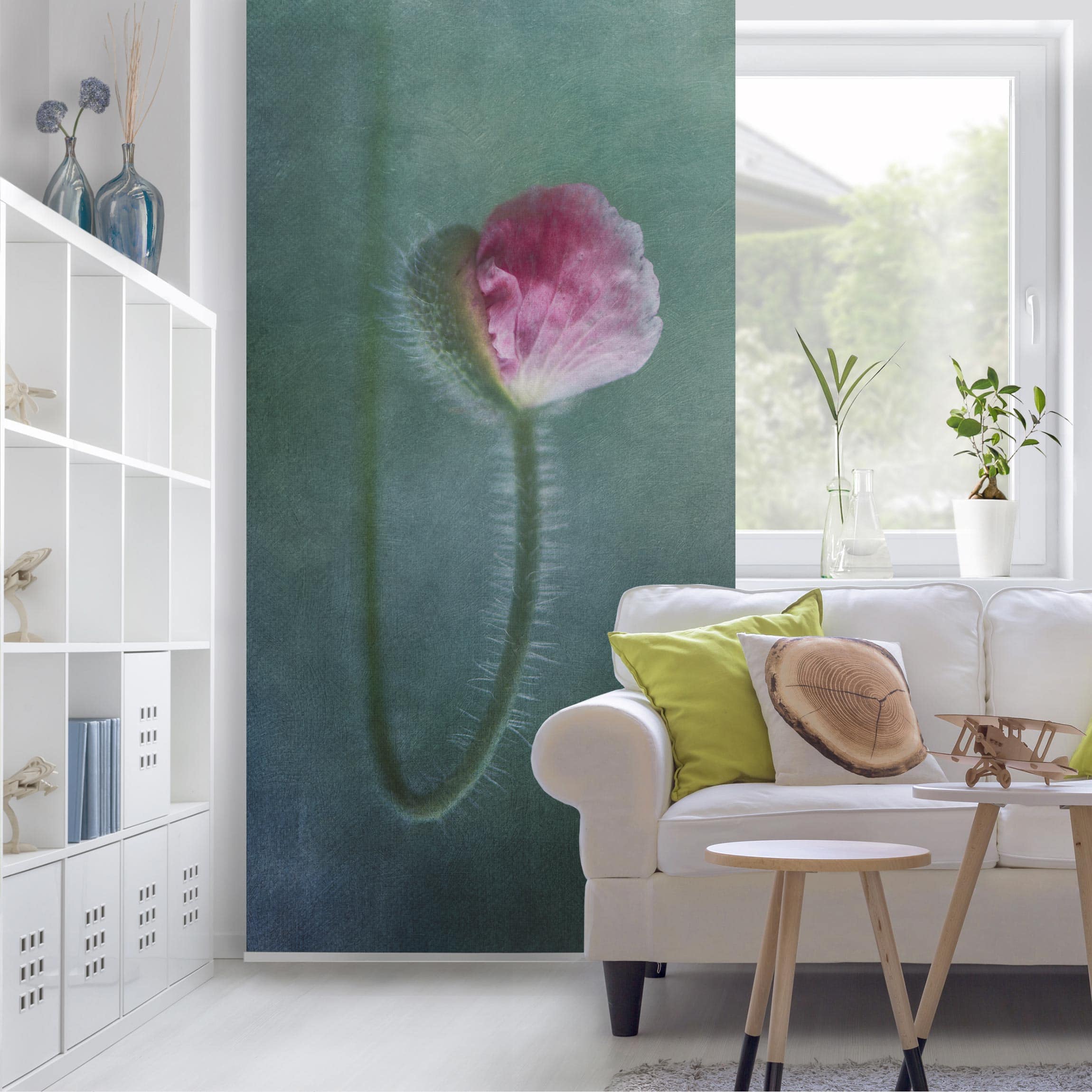 Raumteiler Blüte In Rosa