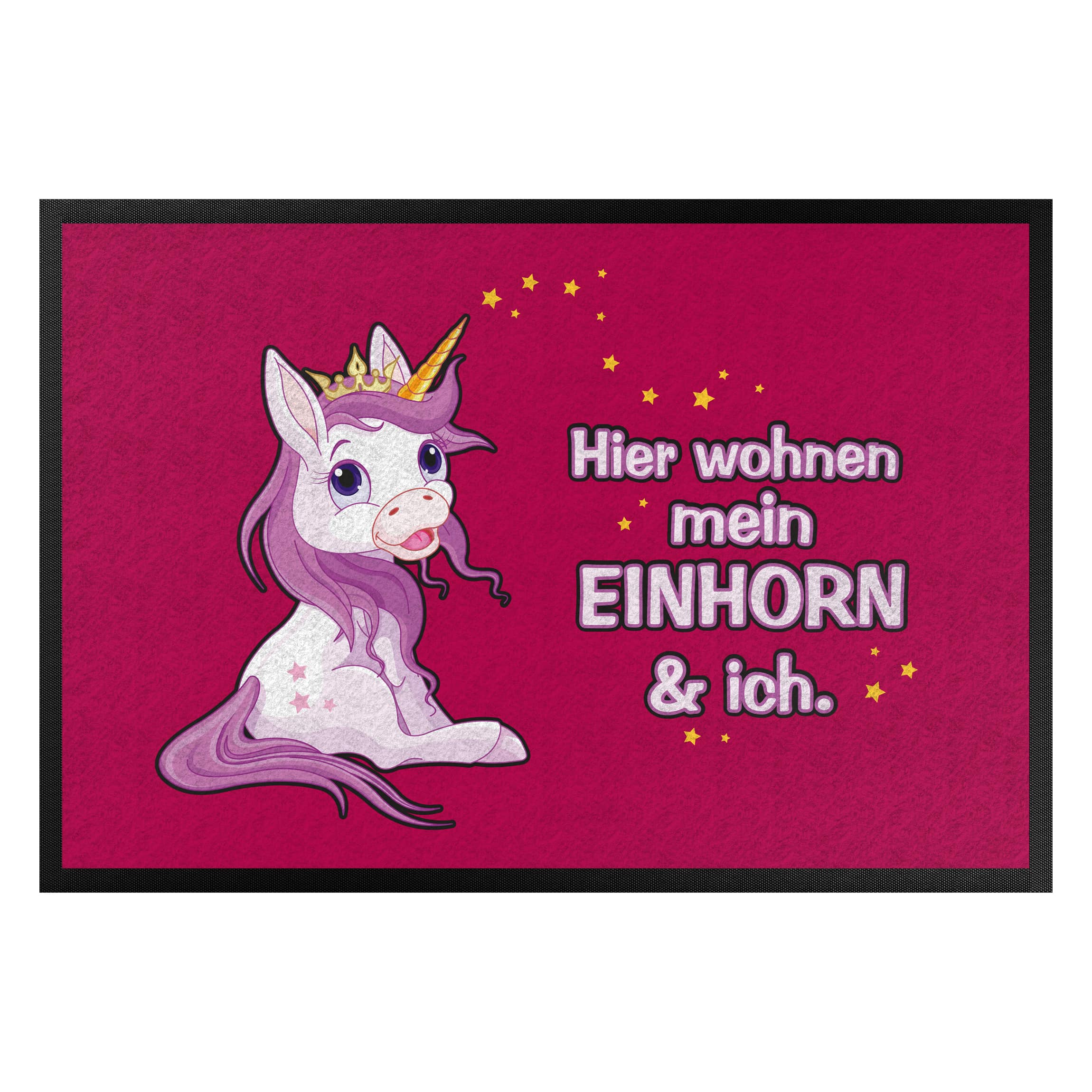 Fußmatte Mein Einhorn und ich