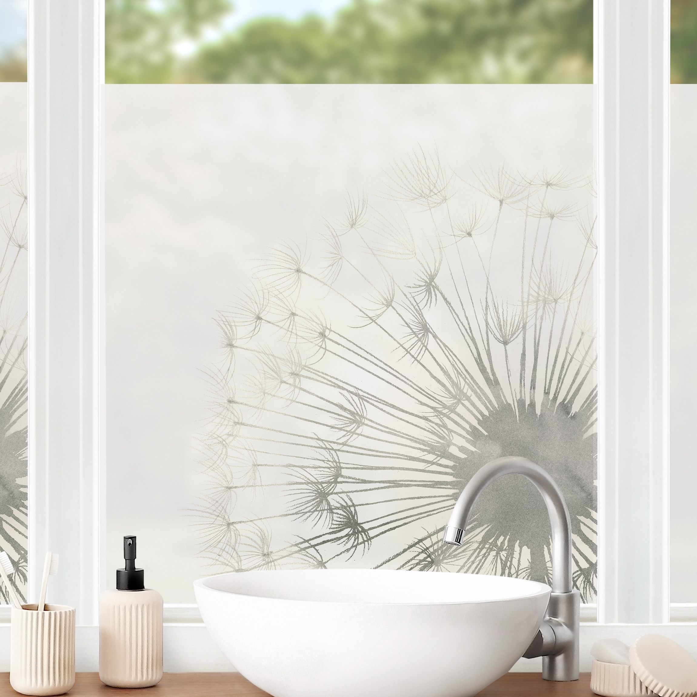 Fensterfolie Ein Hauch Pusteblume II