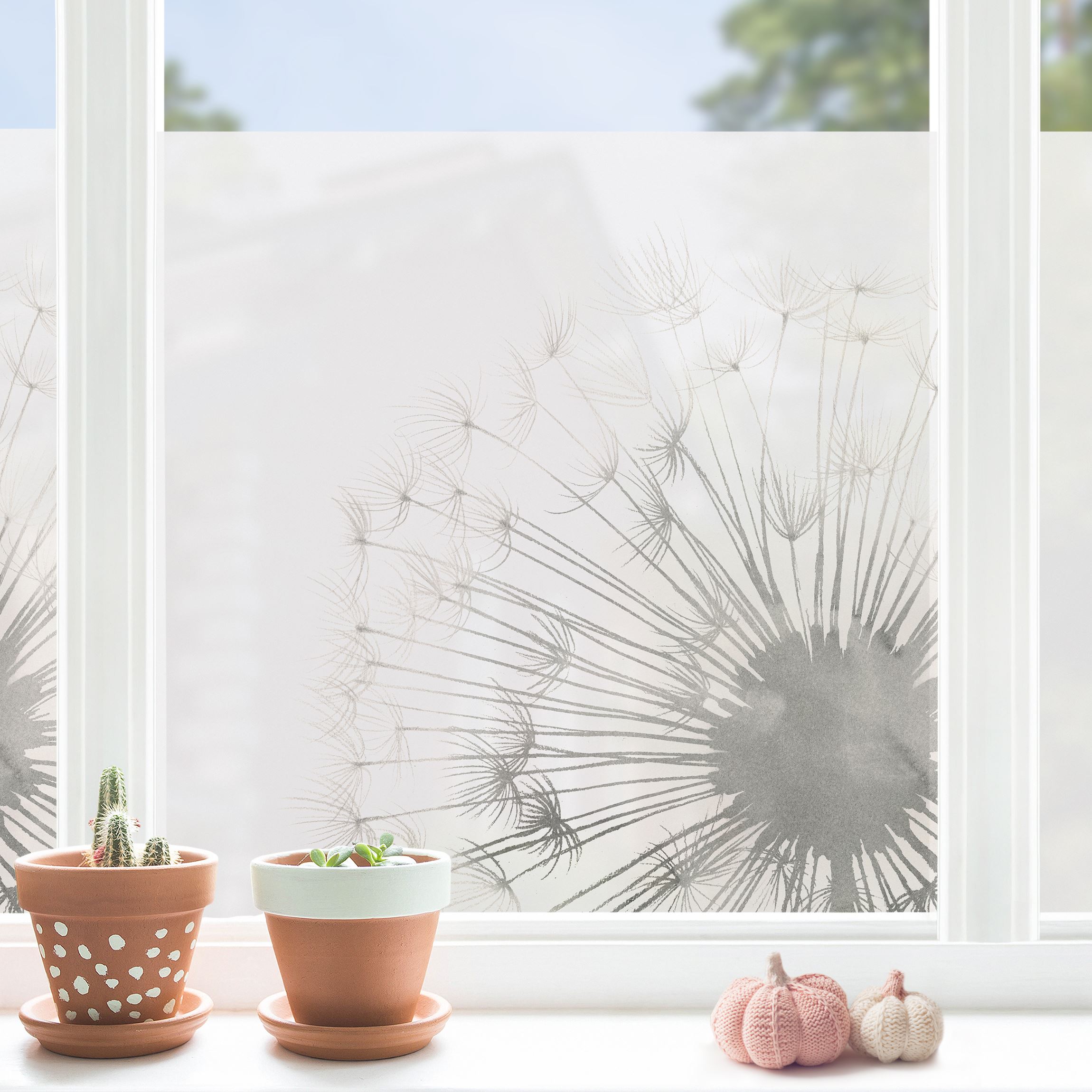 Fensterfolie Ein Hauch Pusteblume II