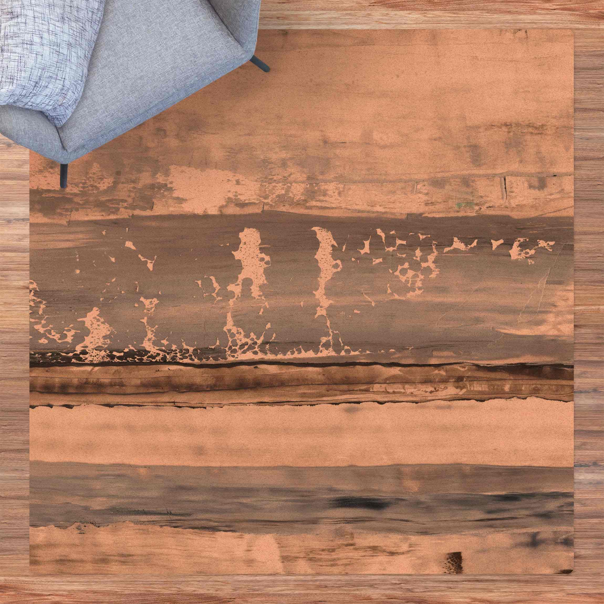 Kork-Teppich Eisiger Horizont I