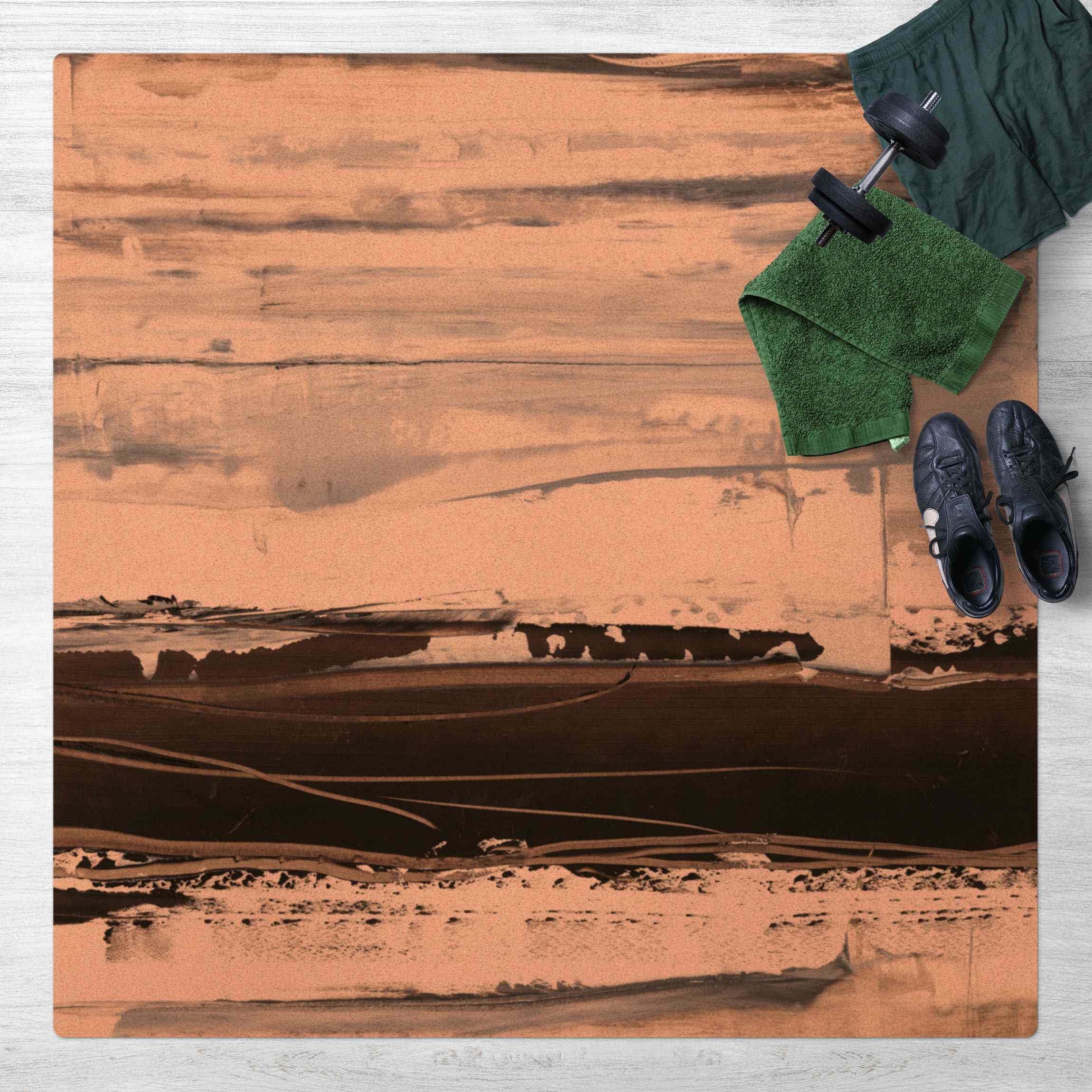 Kork-Teppich Eisiger Horizont II