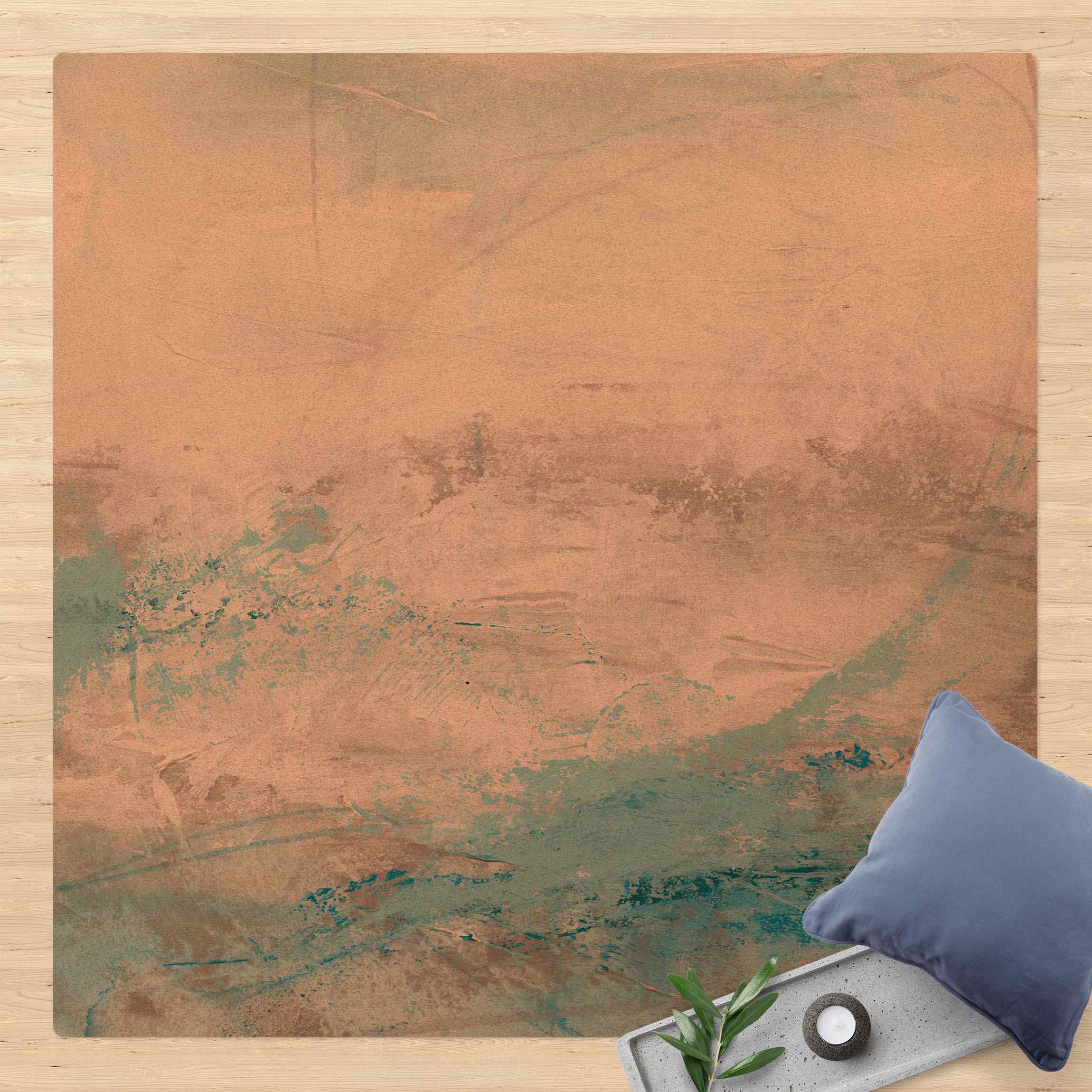 Kork-Teppich Eismeer I