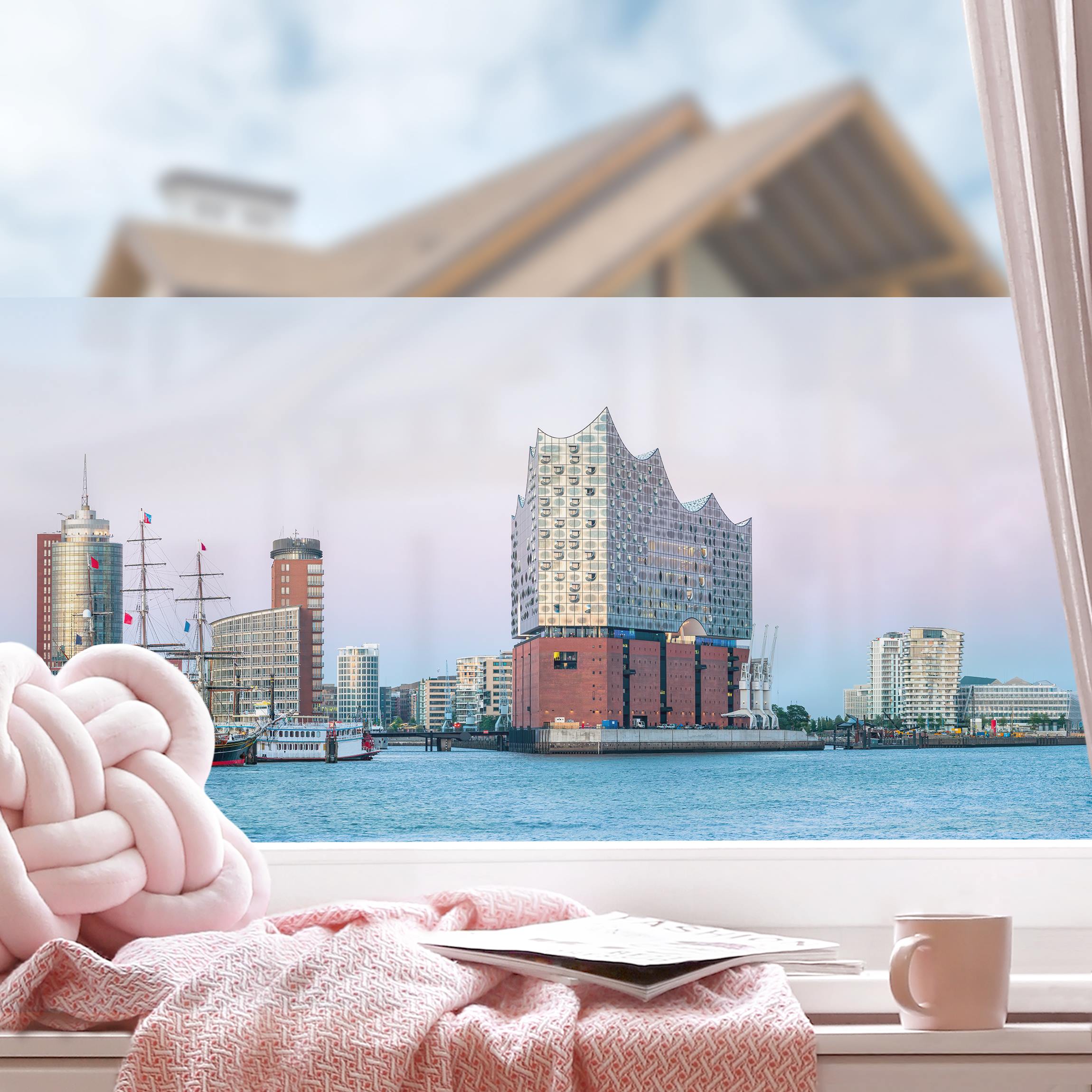 Fensterfolie Elbphilharmonie Hamburg