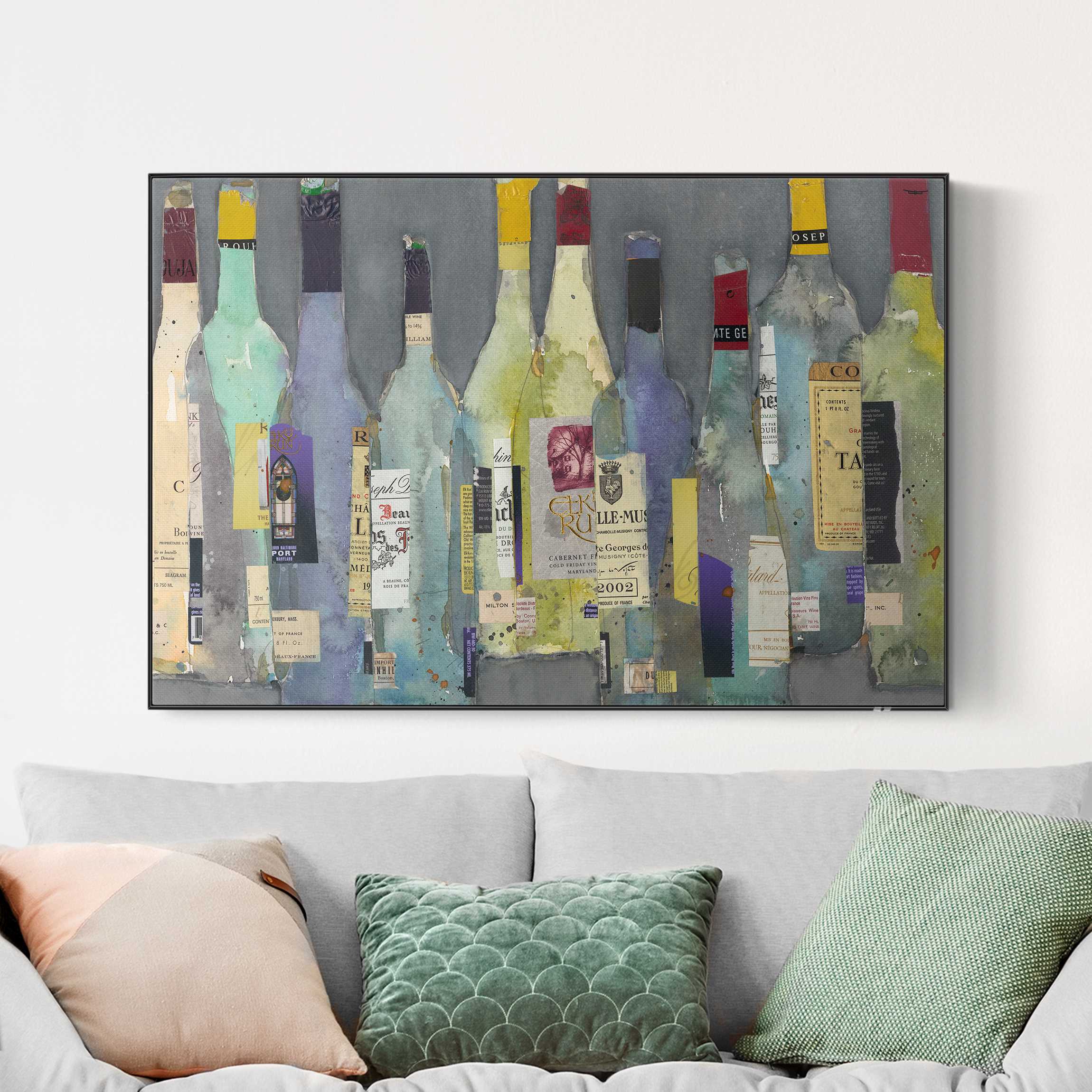 Akustik-Wechselbild Entkorkt - Spirituosen