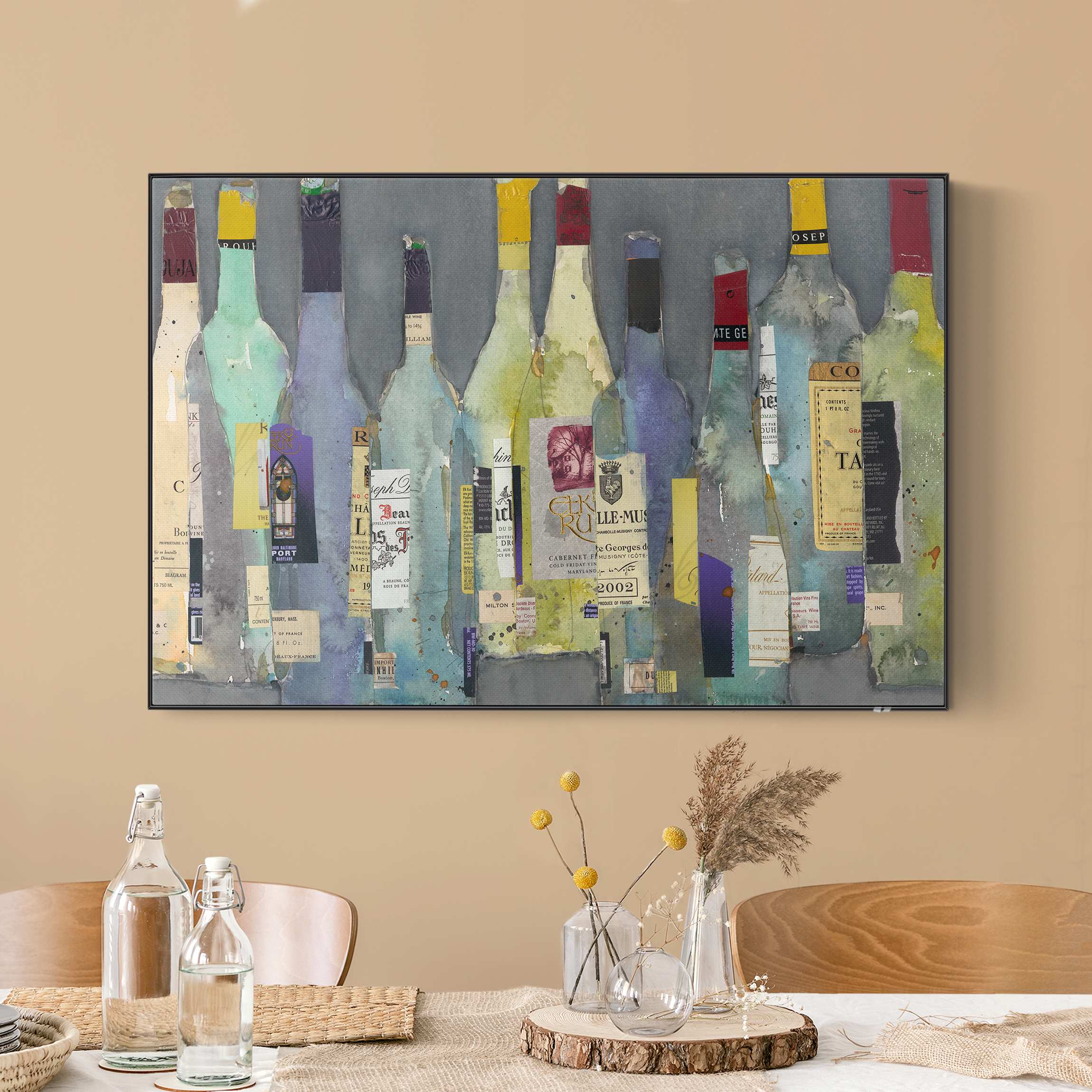 Akustik-Wechselbild Entkorkt - Spirituosen