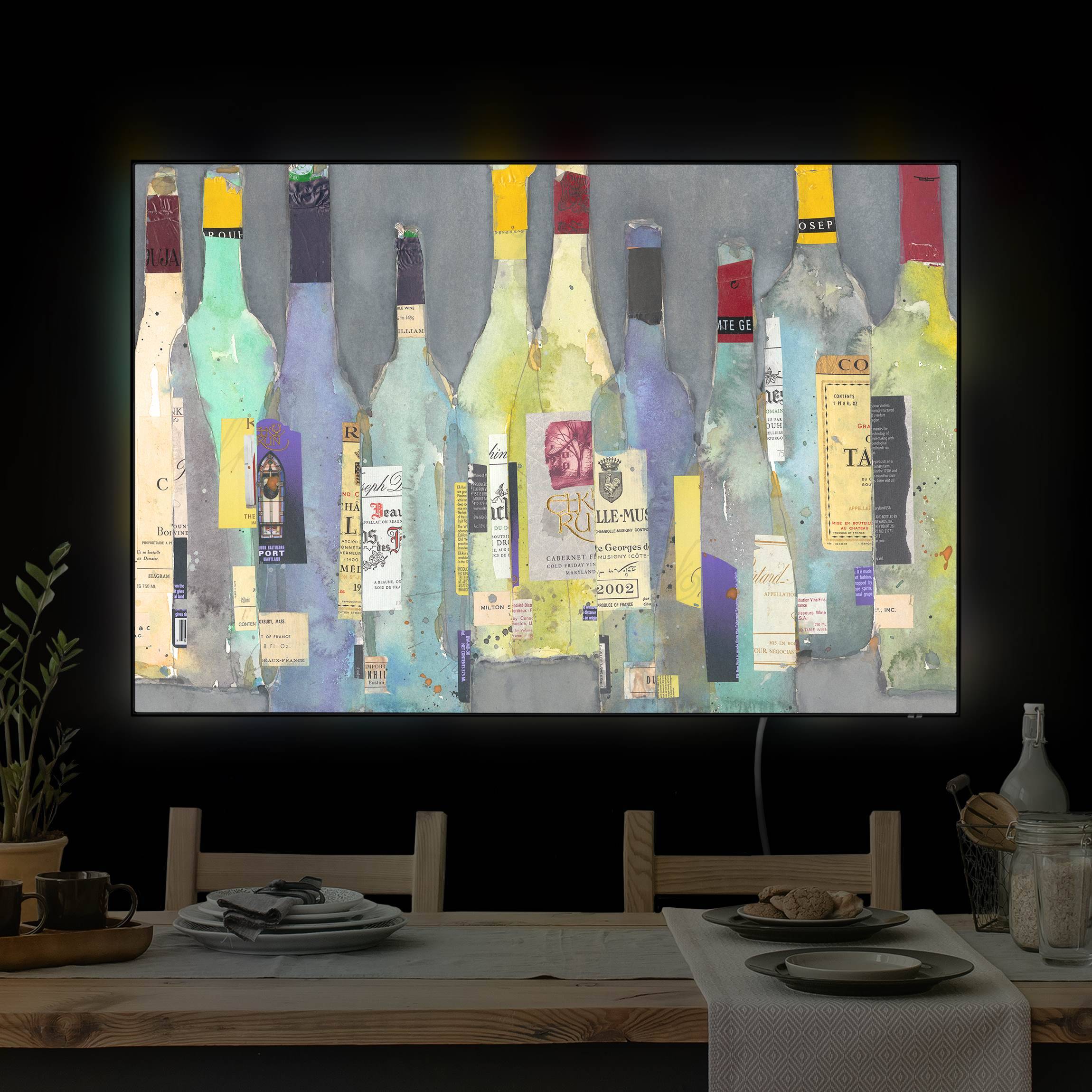 LED-Wechselbild Entkorkt - Spirituosen