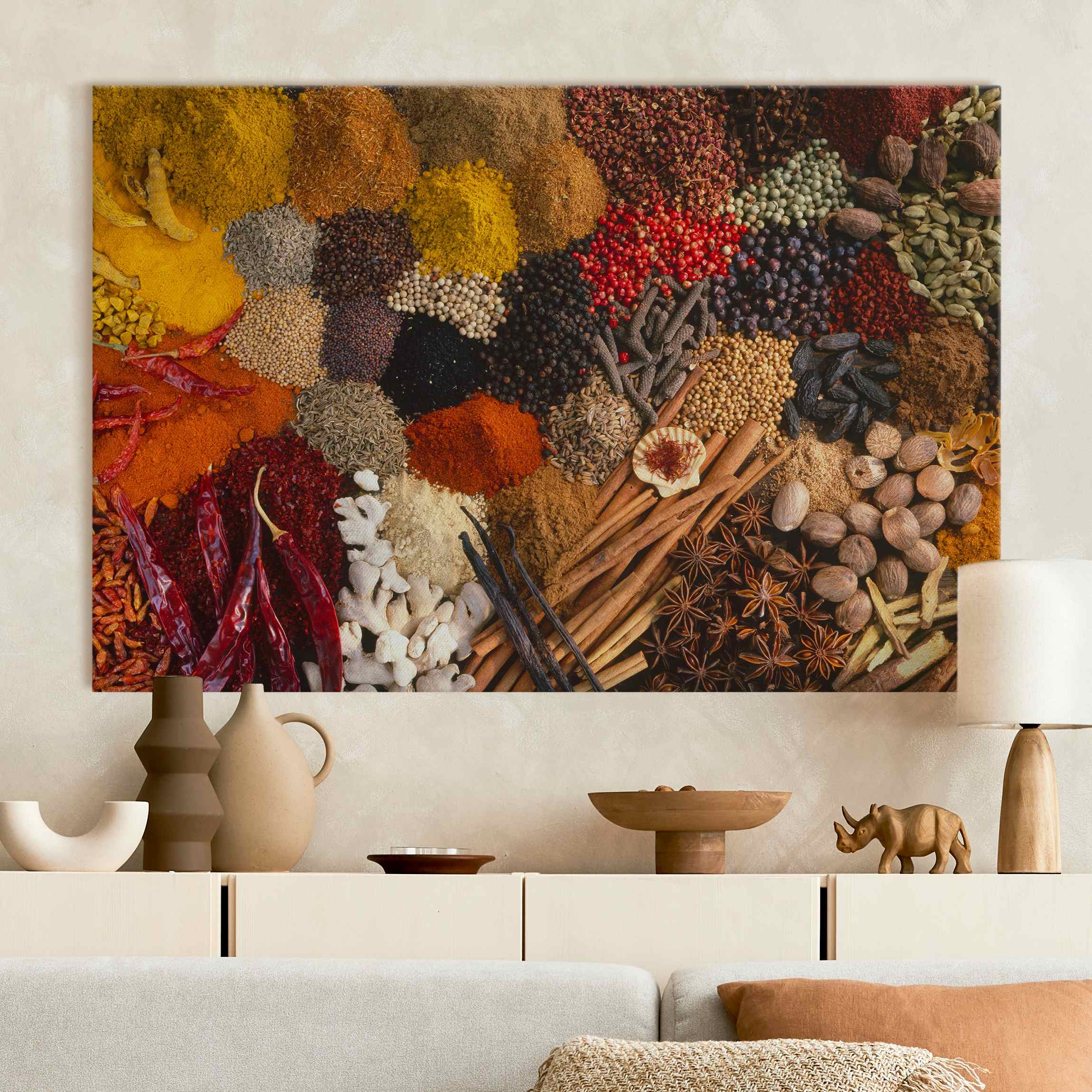 Akustikbild Exotische Gewürze