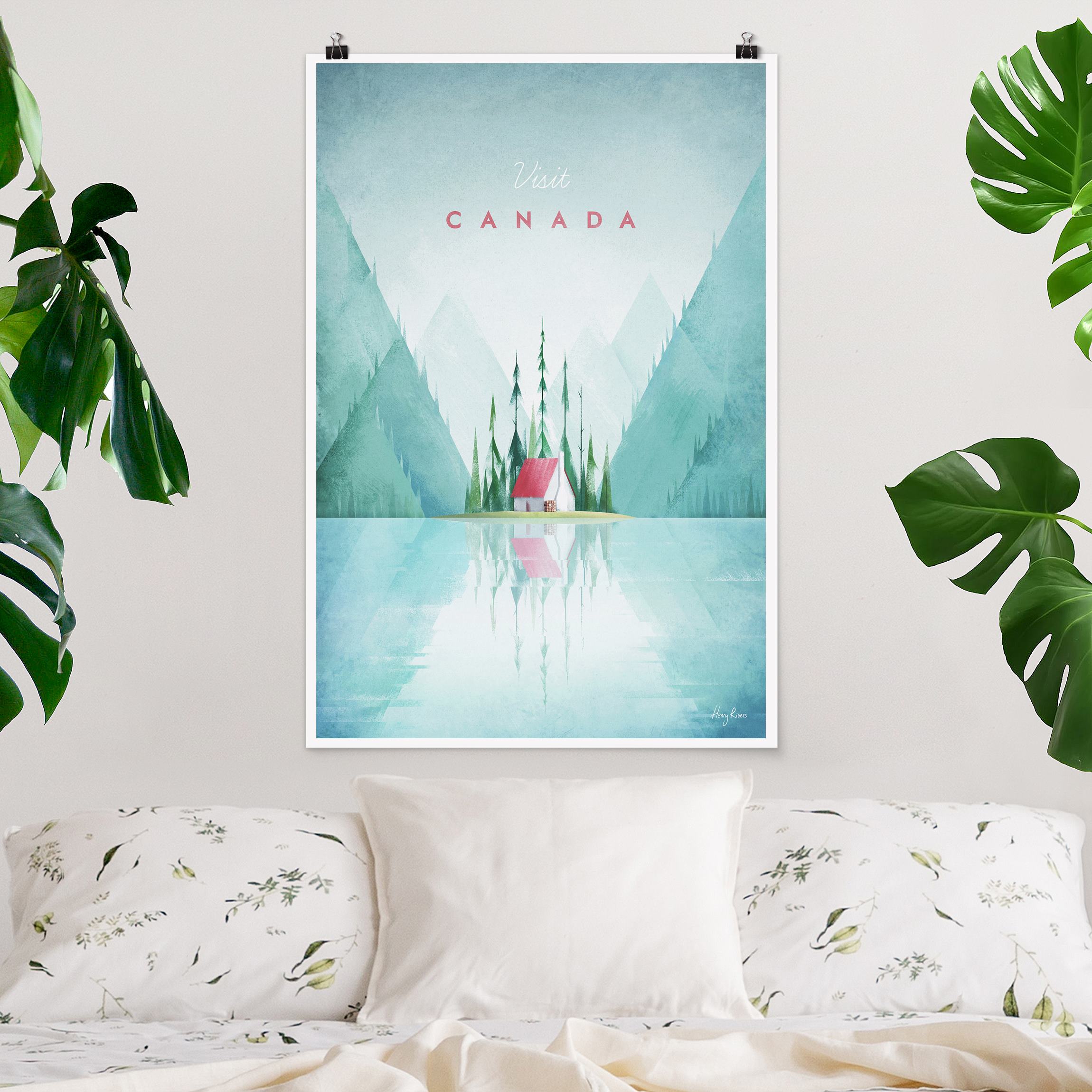 Poster - Hochformat Reiseposter - Canada