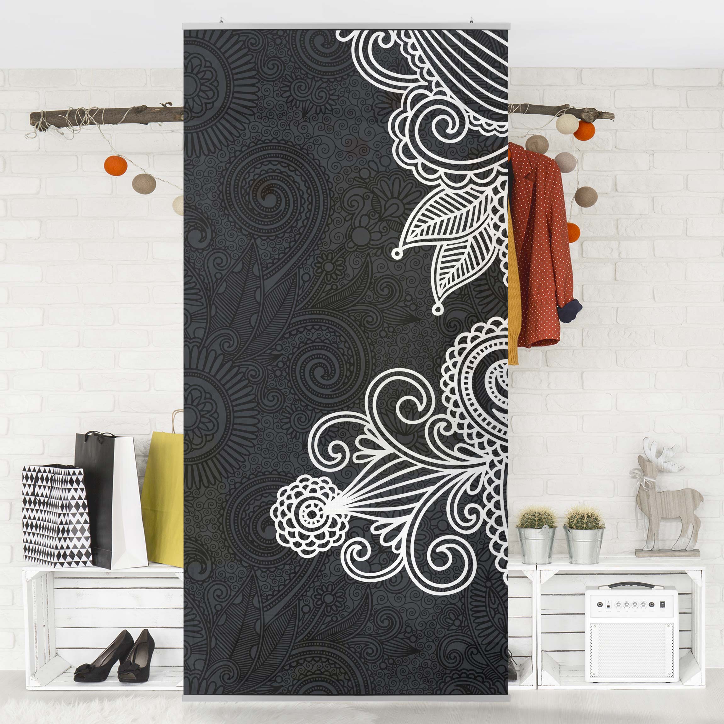 Raumteiler Gothic Ornament