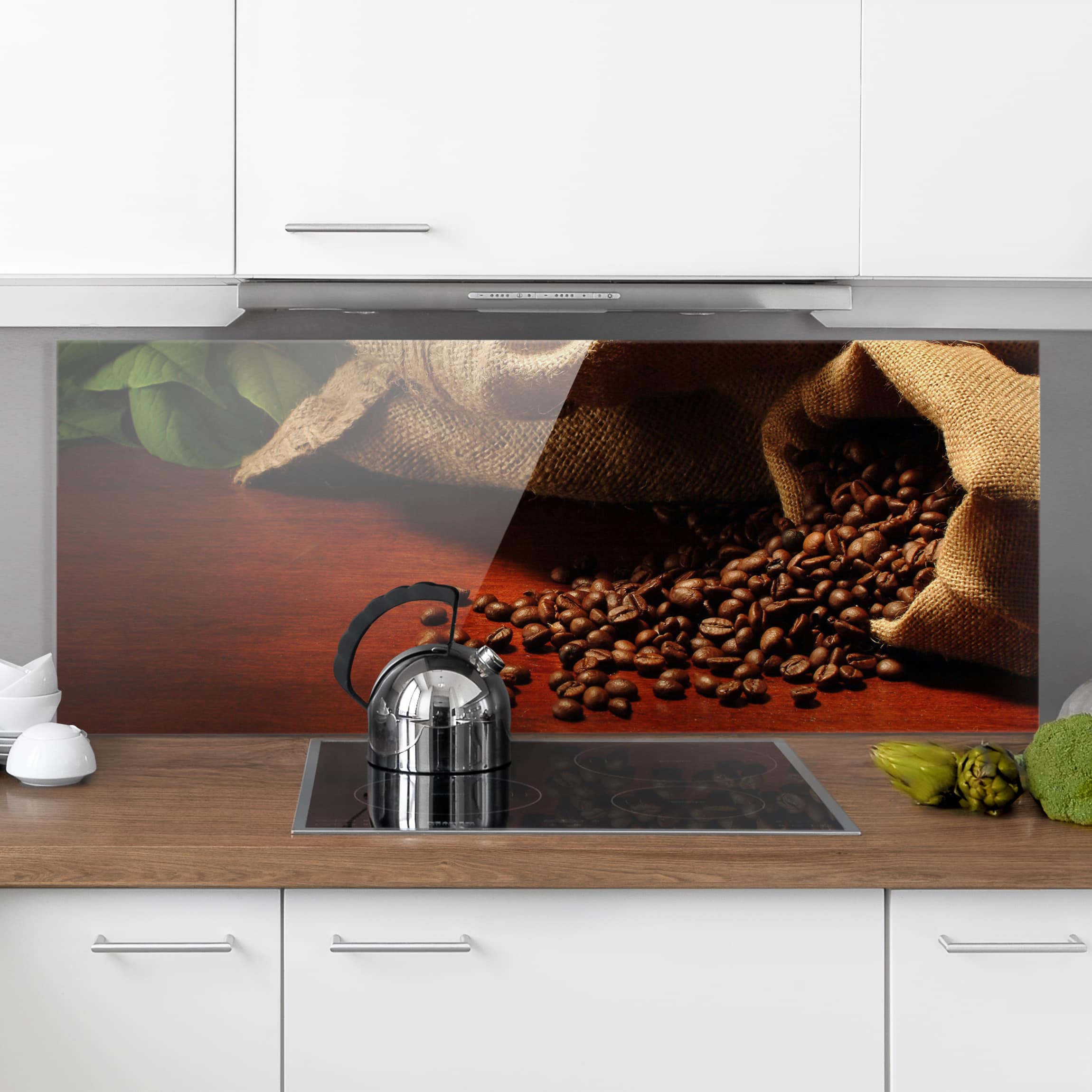 Glas Spritzschutz Dulcet Coffee