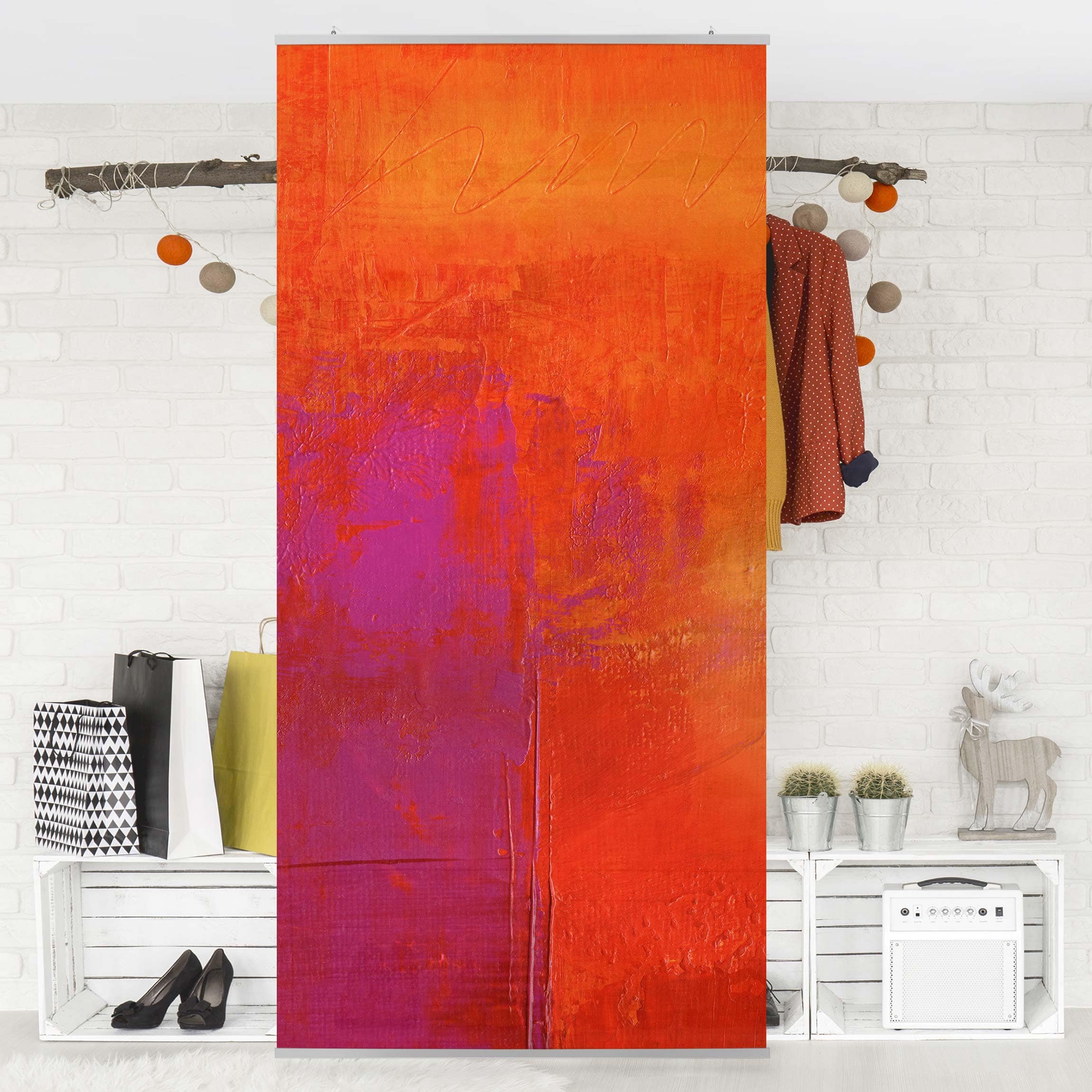 Raumteiler Petra Schüßler - Magenta Energy