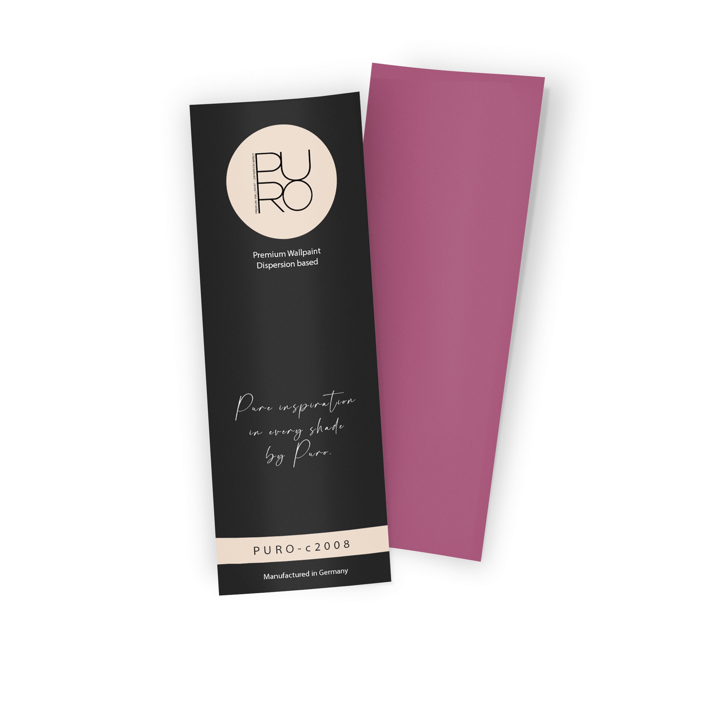Premium Wandfarbe Echtanstrichmuster - PURO lovely rose  c2008