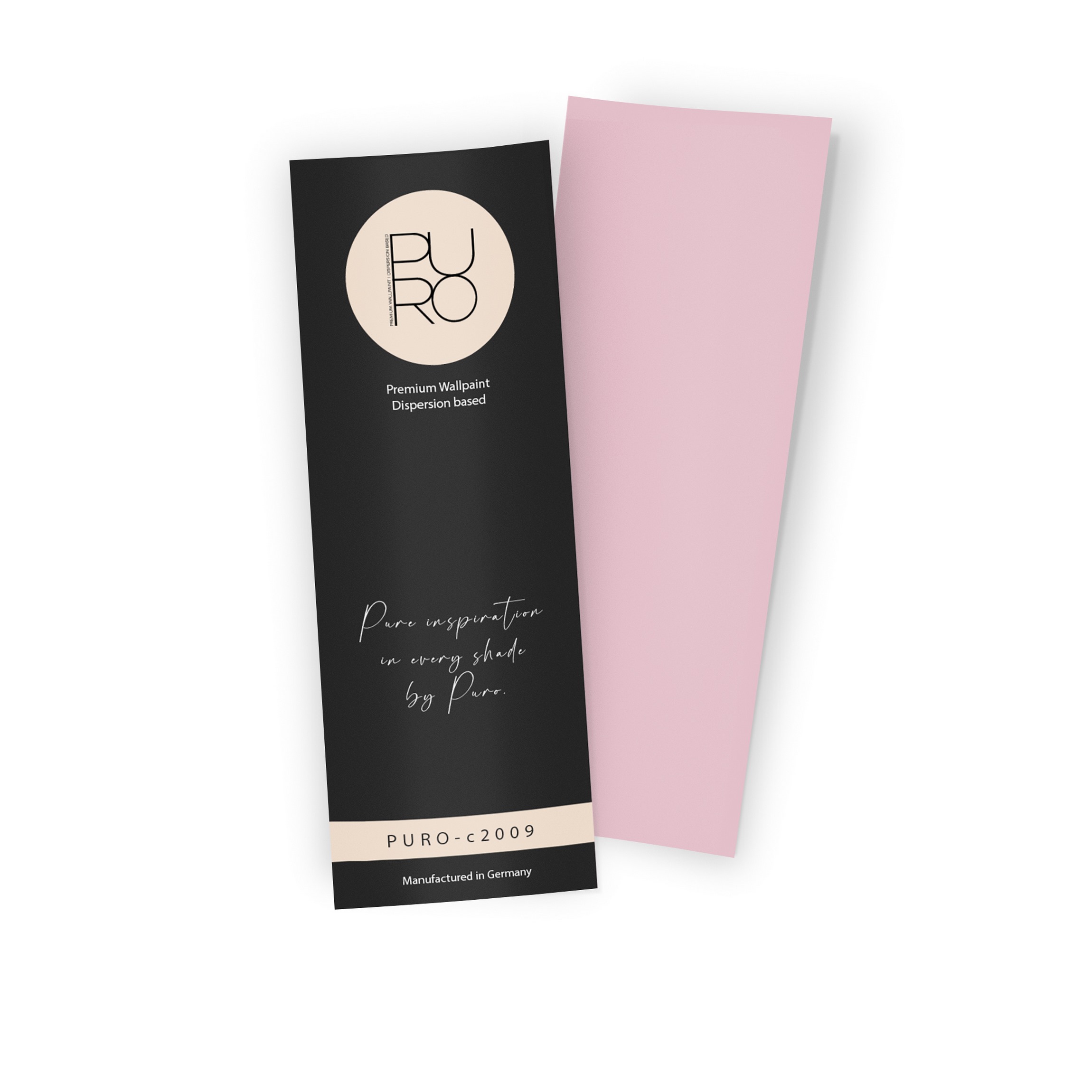 Premium Wandfarbe Echtanstrichmuster - PURO lovely rose  c2009