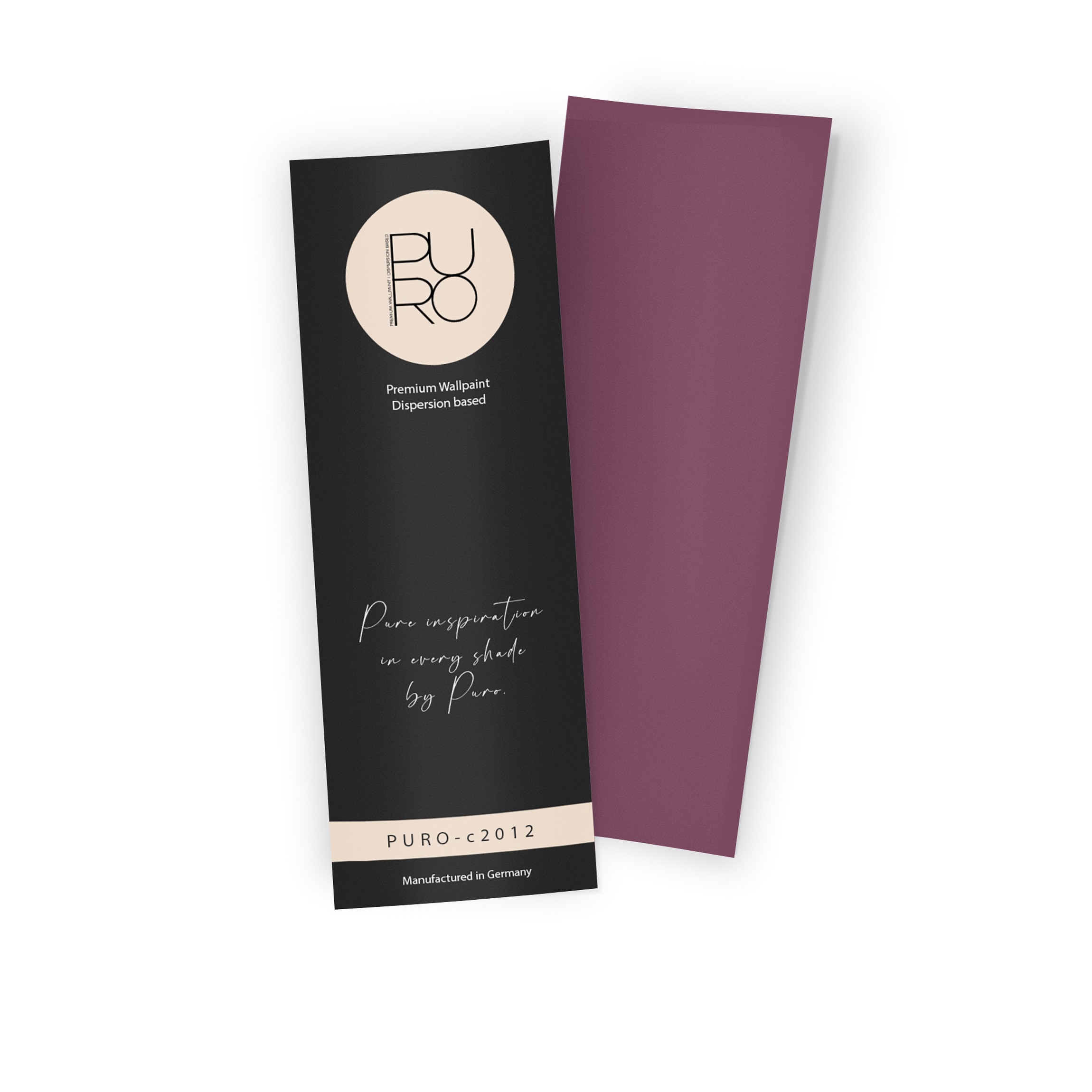 Premium Wandfarbe Echtanstrichmuster - PURO lovely rose  c2012