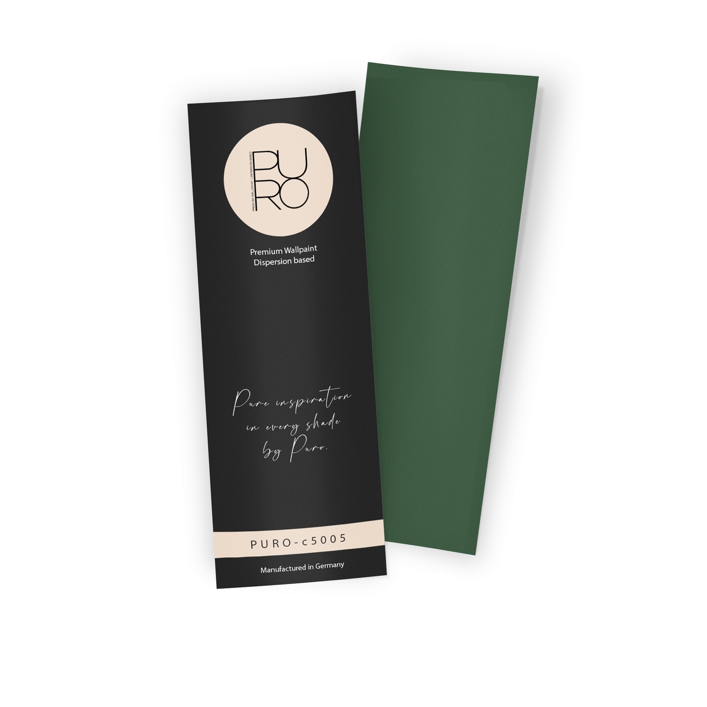 Premium Wandfarbe Echtanstrichmuster - PURO sage green c5005