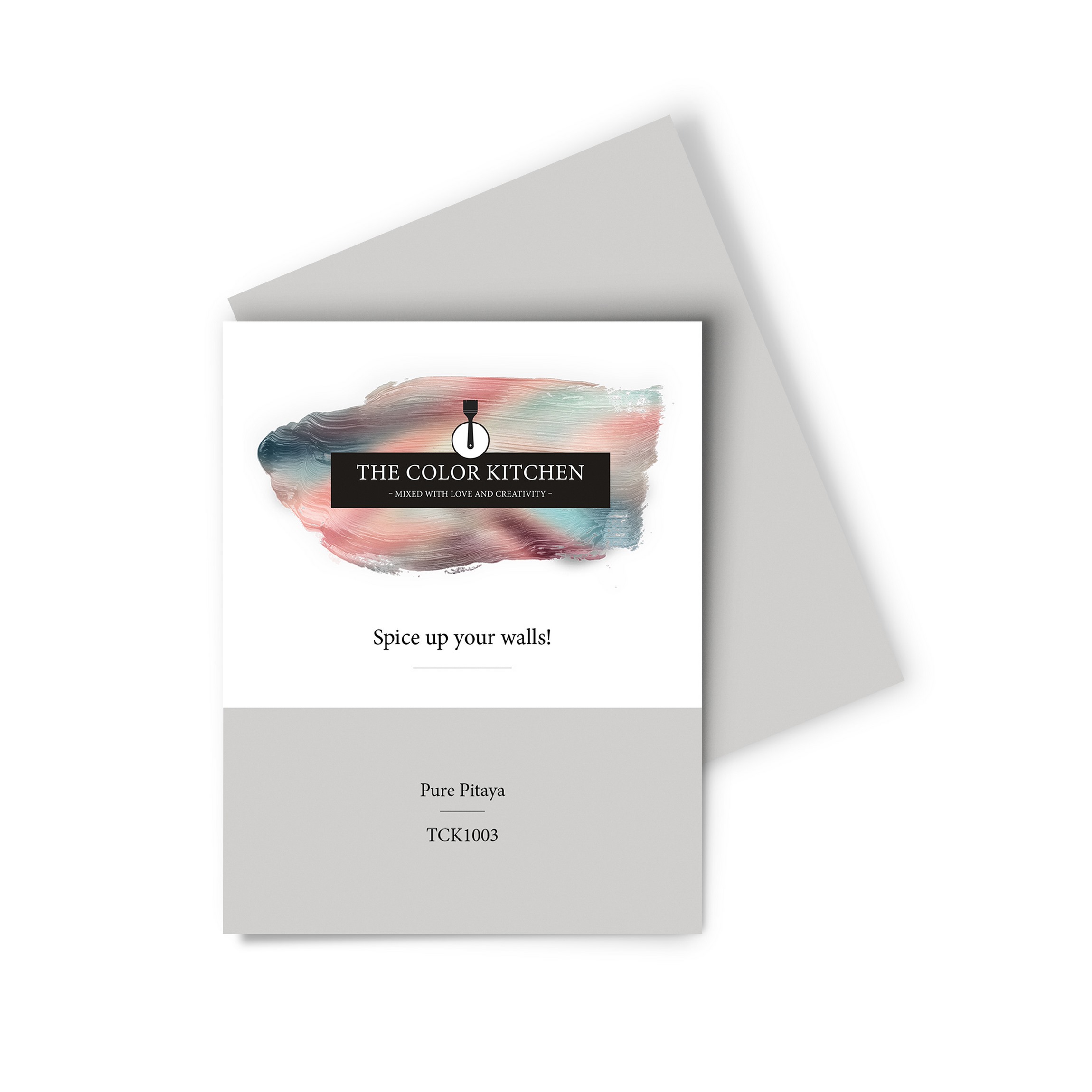 Wandfarbe Gedrucktes Farbmuster - The Color Kitchen - Pure Pitaya