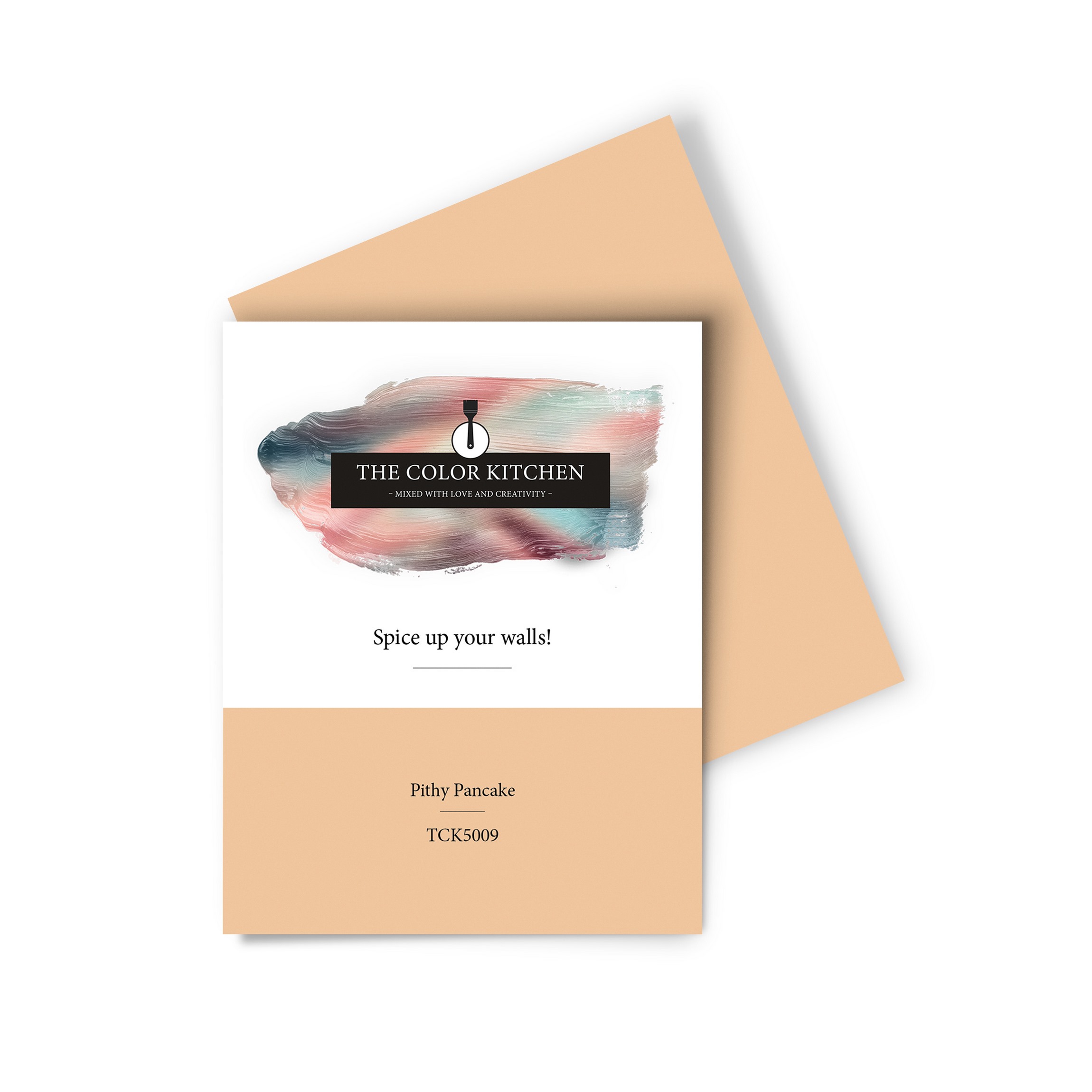 Wandfarbe Gedrucktes Farbmuster - The Color Kitchen - Pithy Pancake