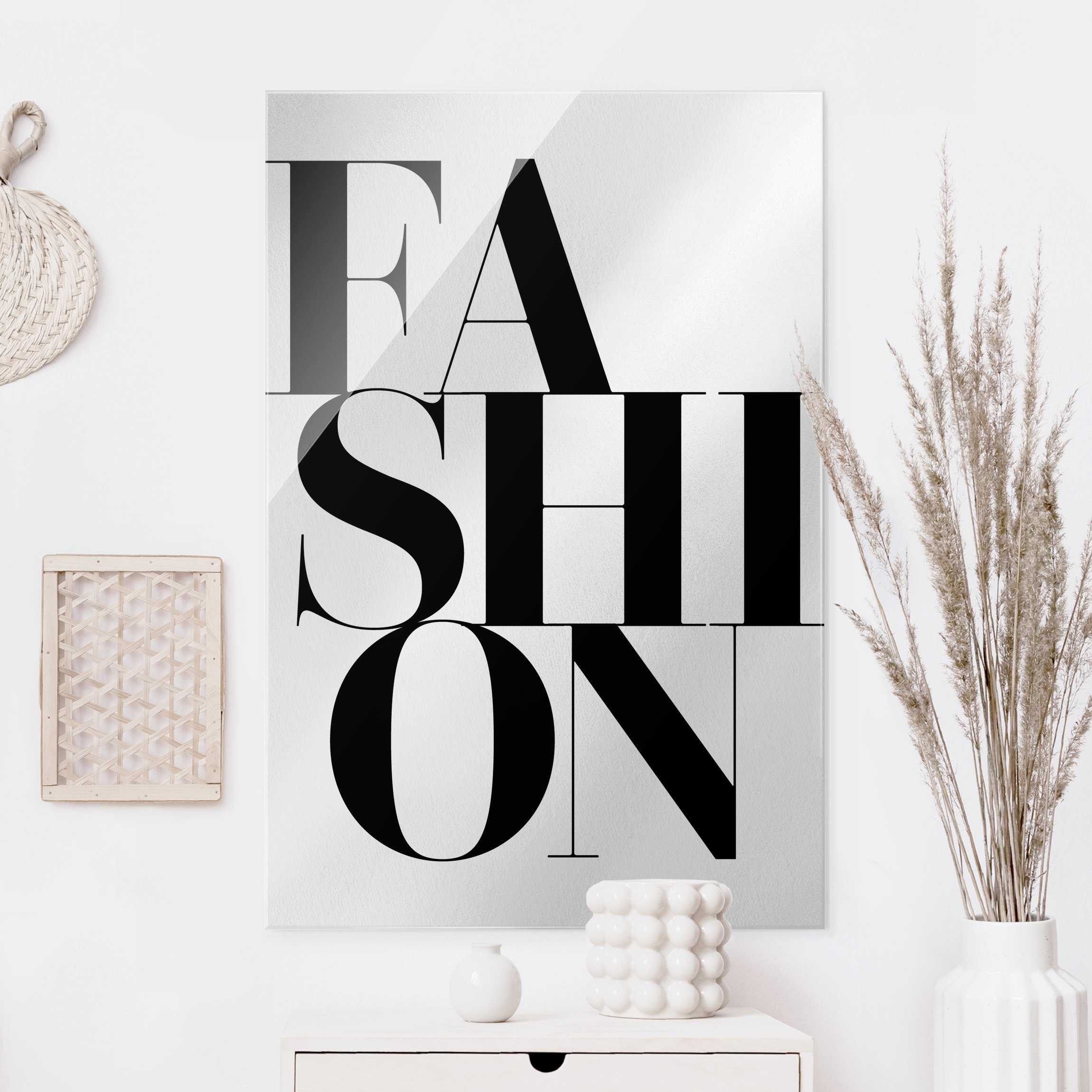 Glasbild FASHION