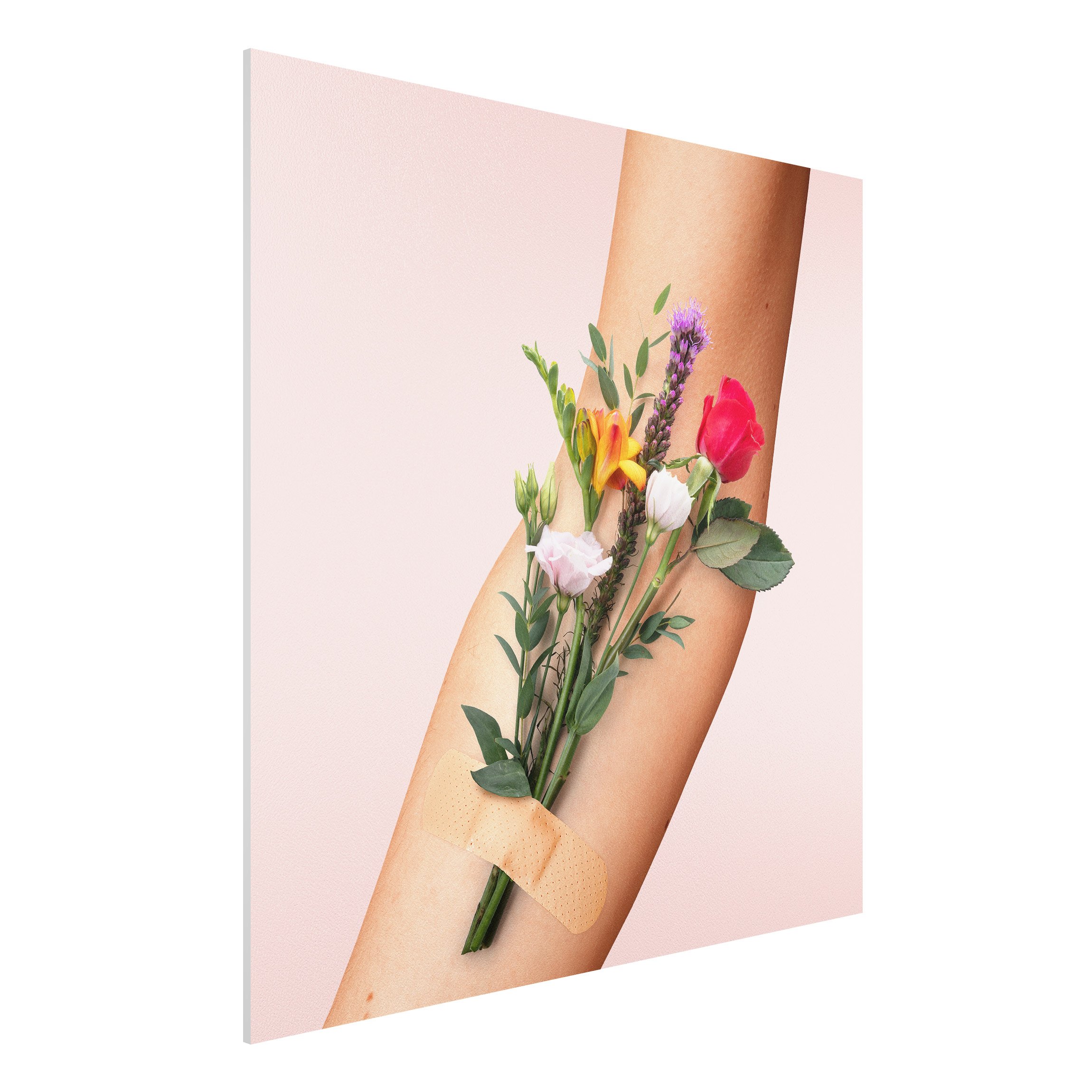 Forexbild - Quadrat Arm mit Blumen