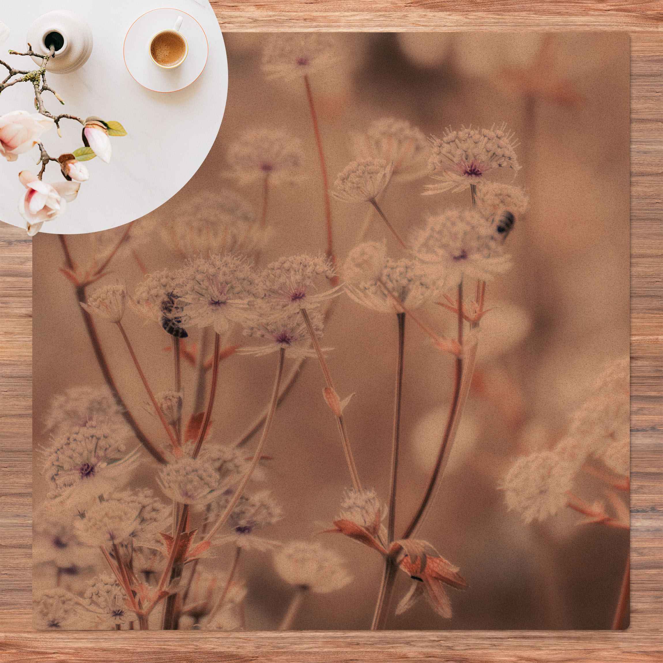 Kork-Teppich Federleichte Wildblumen