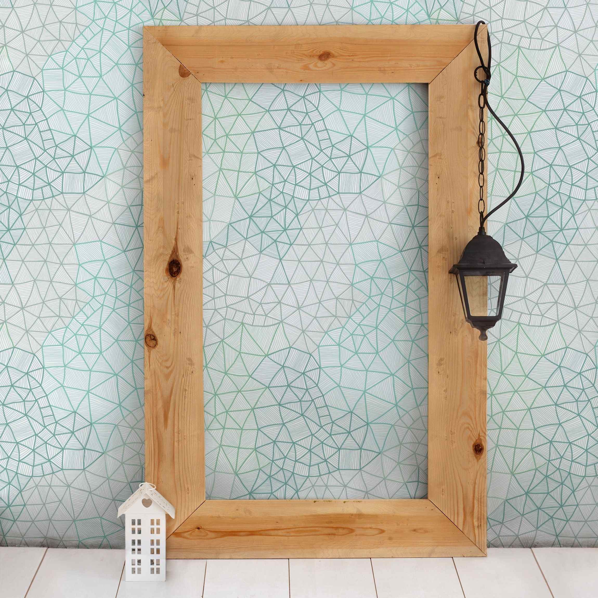 Fototapete Feines Spinnennetz