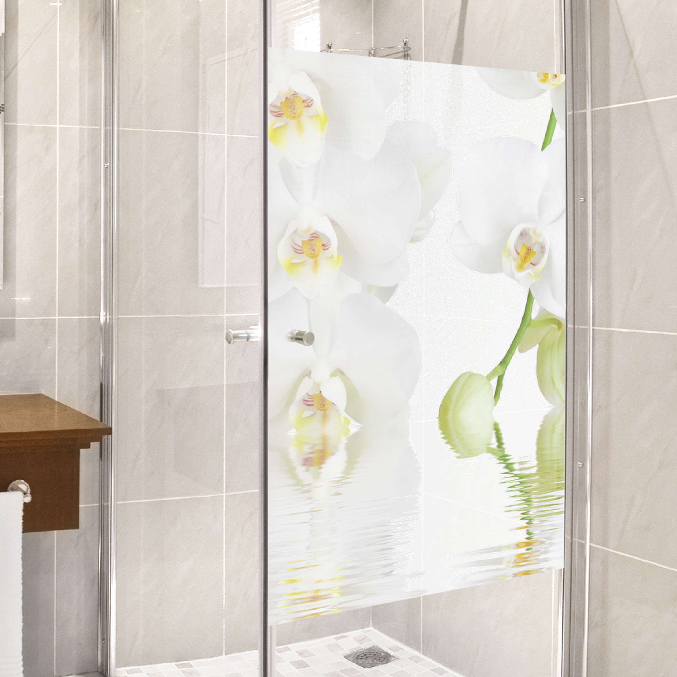Fensterfolie Wellness Orchidee